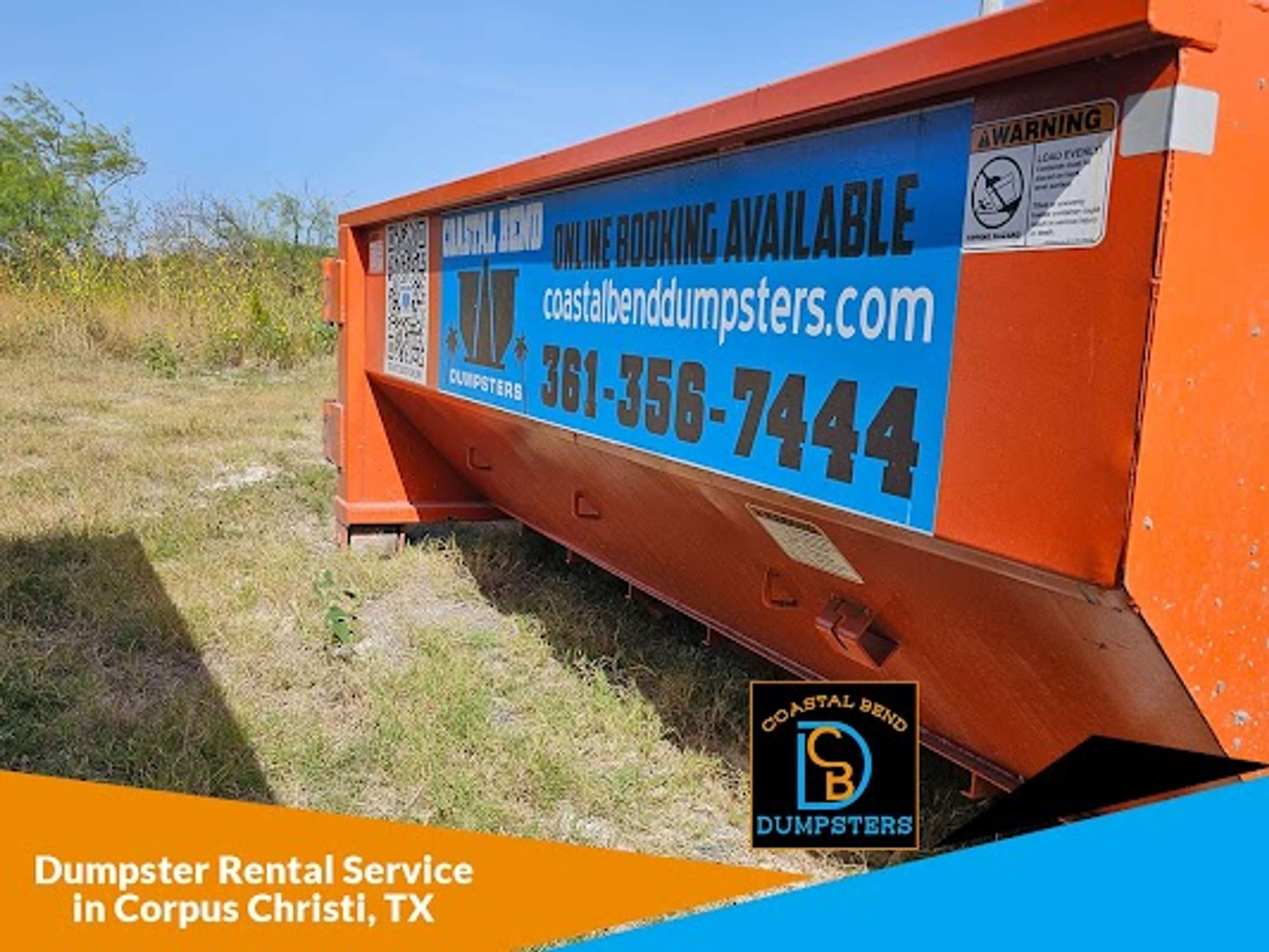 Garbage removal compay near me | Coastal Bend Dumpsters by Coastal Dumpsters