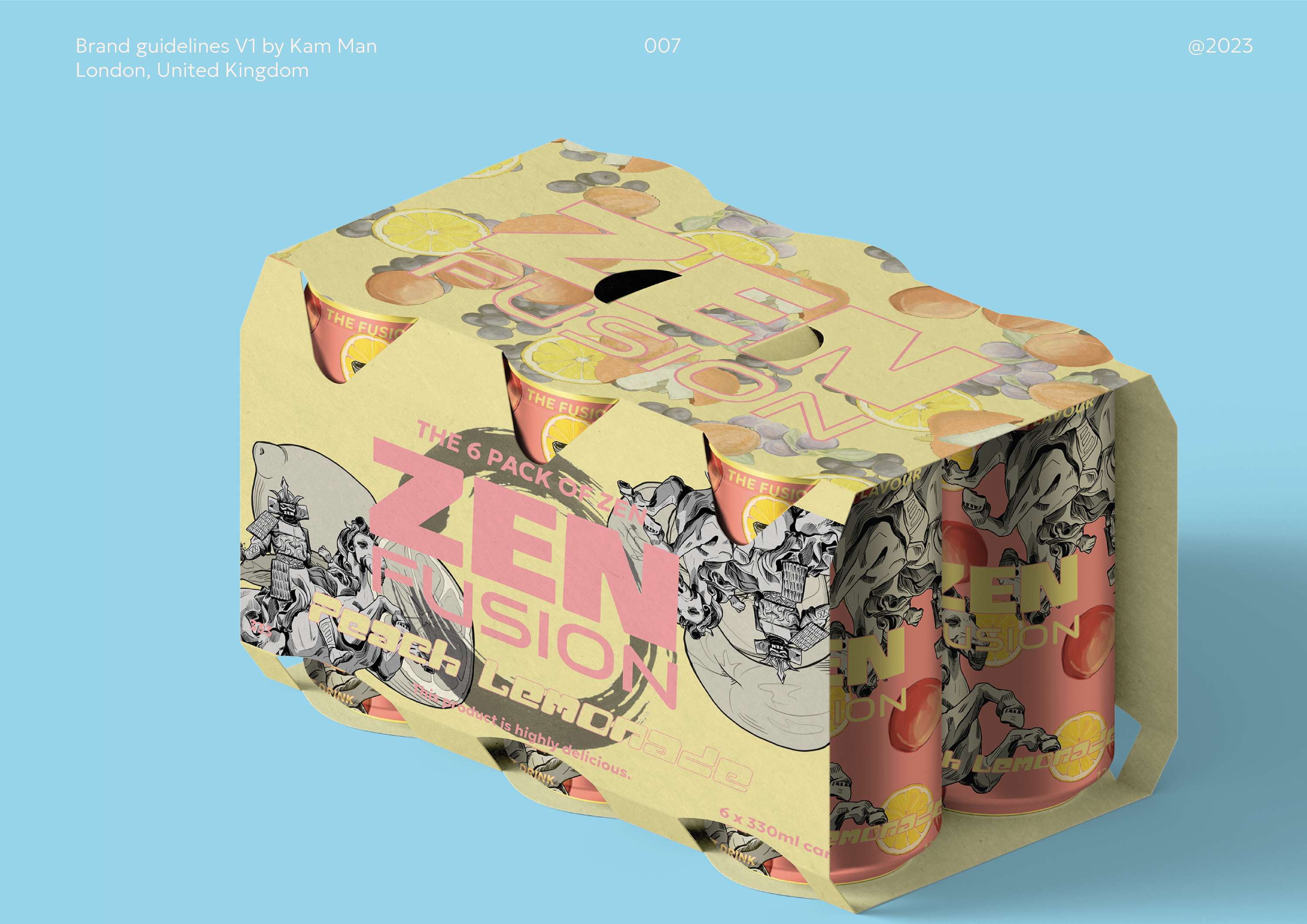'Zen Fusion' Branding by Kam Man