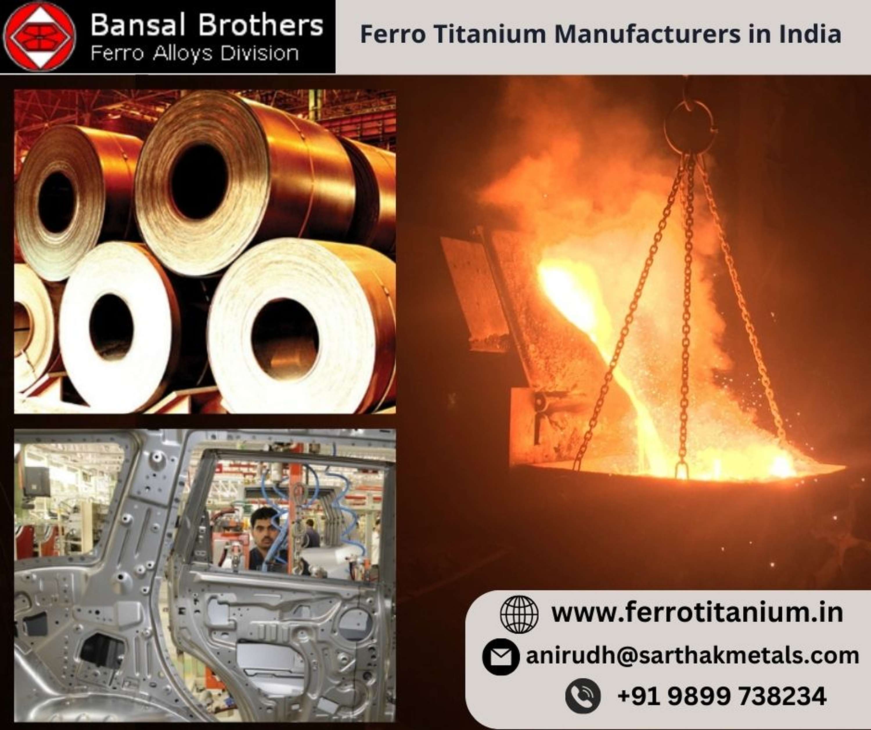 Ferro Titanium: Unveiling the Wonders of Ferro Titanium and Its Trusted Suppliers by M/s Bansal Brothers