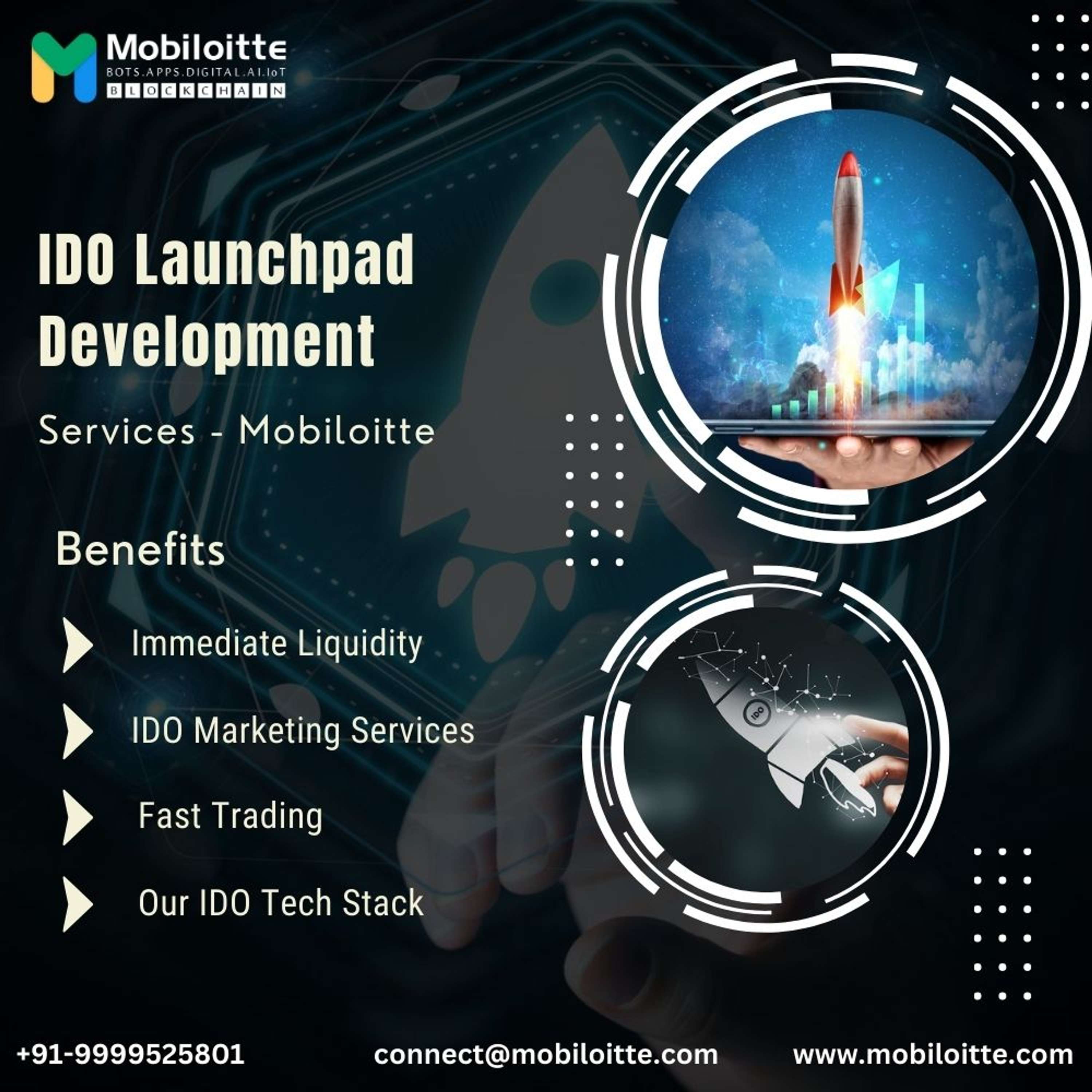 IDO Launchpad Development Services - Mobiloitte by Mobiloitte Technologies