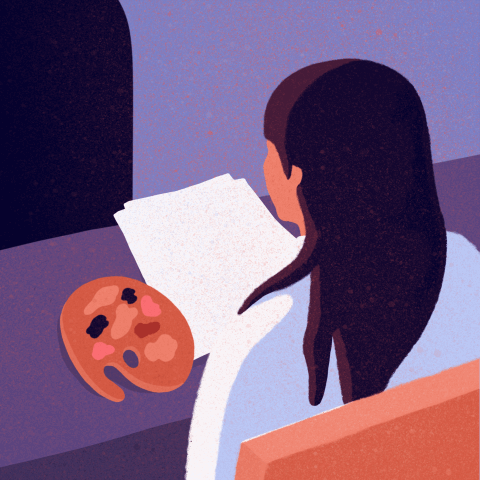 Self Portrait by Anna Broadhurst