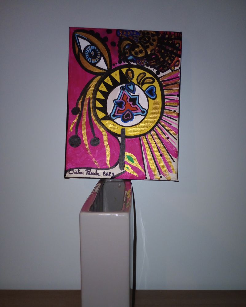 My work paintings and sculptures by Cristina Pascale