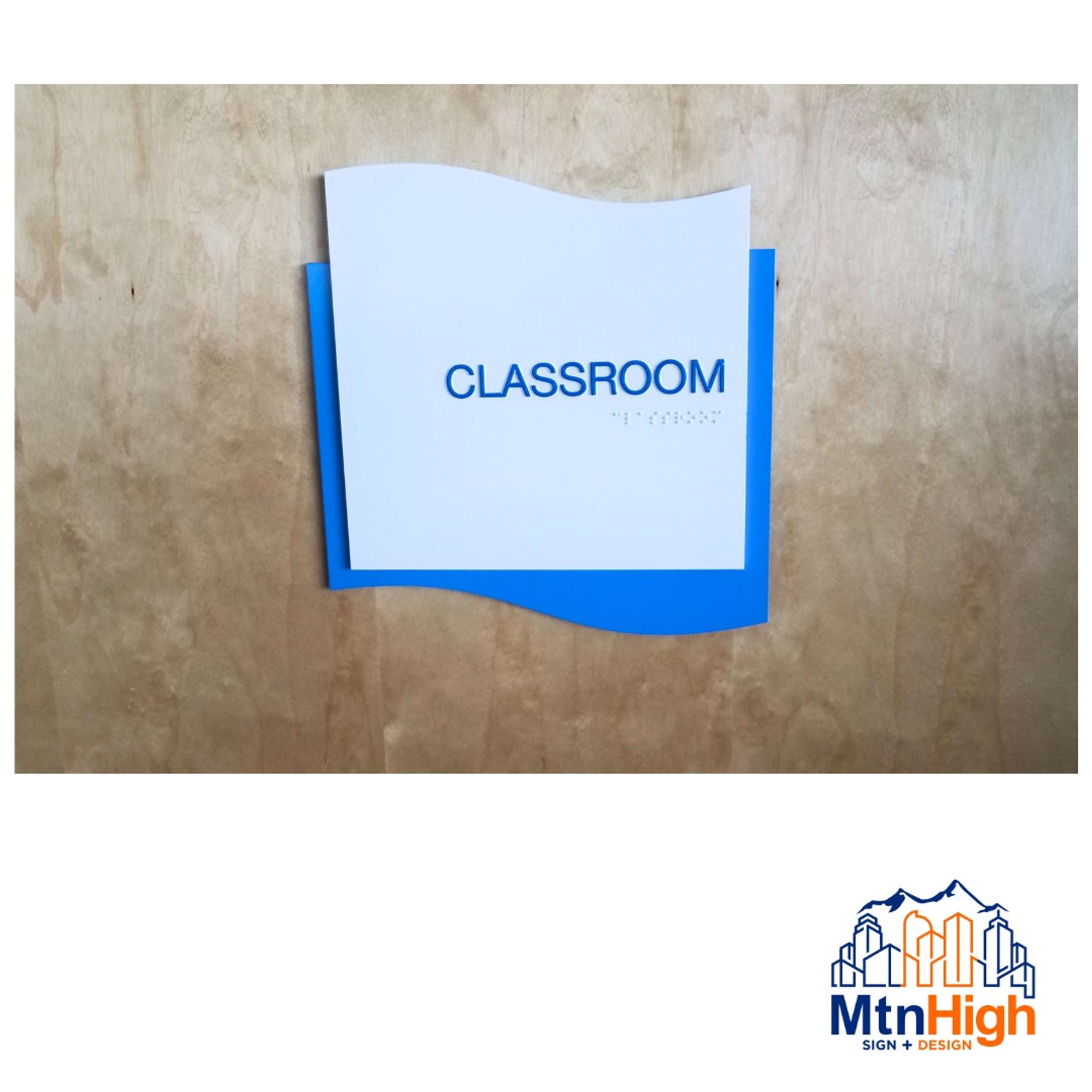 Custom ADA Signs Printing in Denver by mtnhighsign design