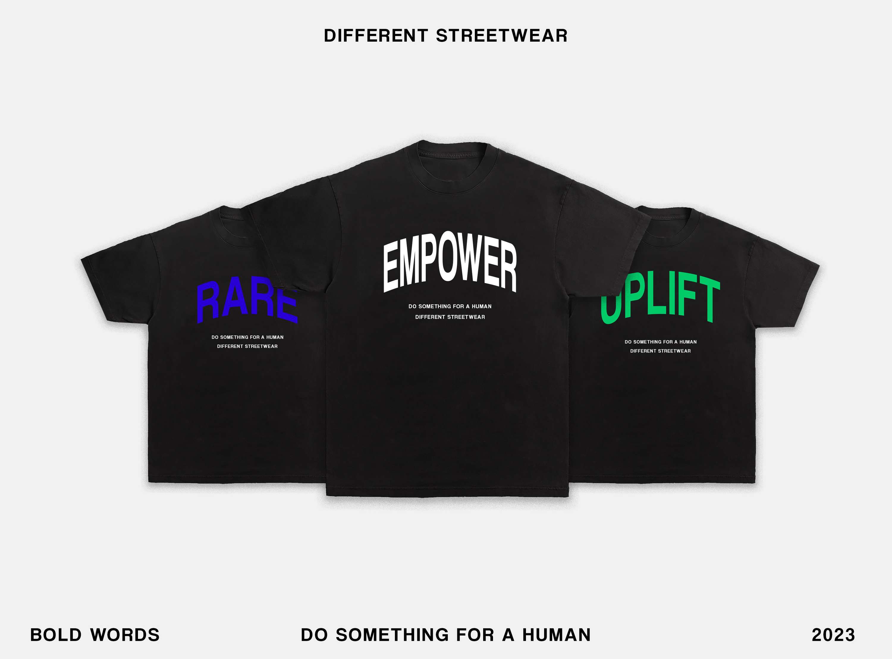 Design Samples for LA Based Brand Different by Jonathan Barnes
