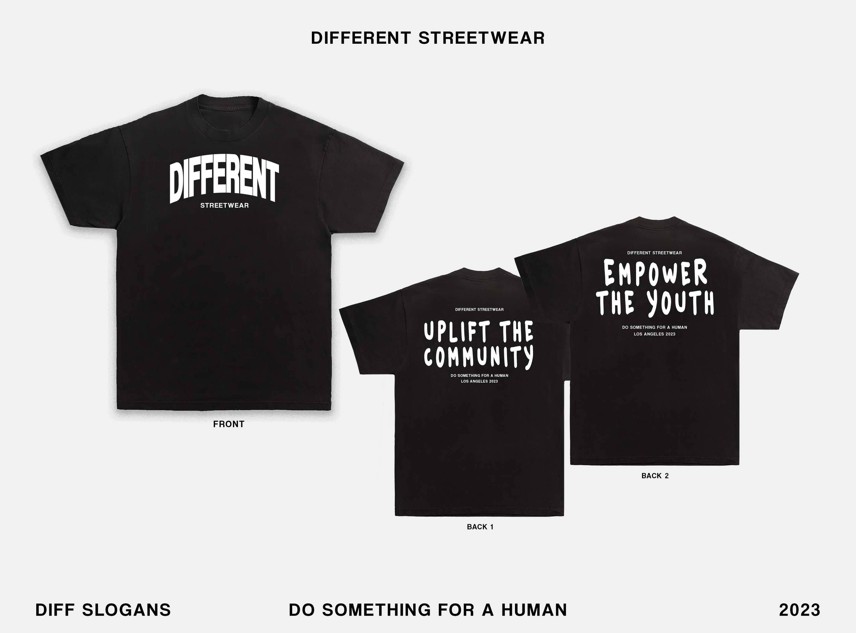 Design Samples for LA Based Brand Different by Jonathan Barnes