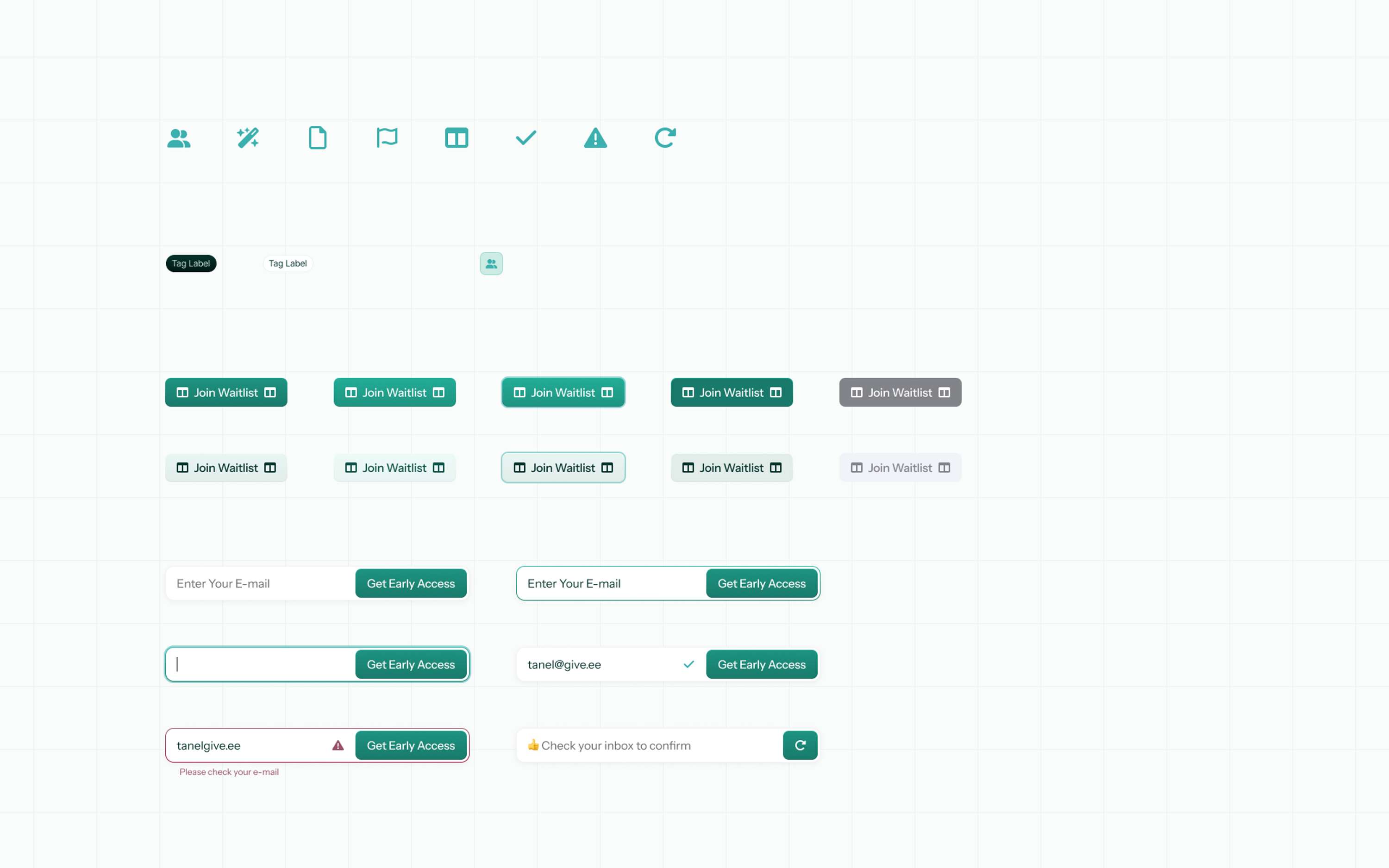 Taskily brand identity&landing page design + SaaS dashboard concept by Tanel S