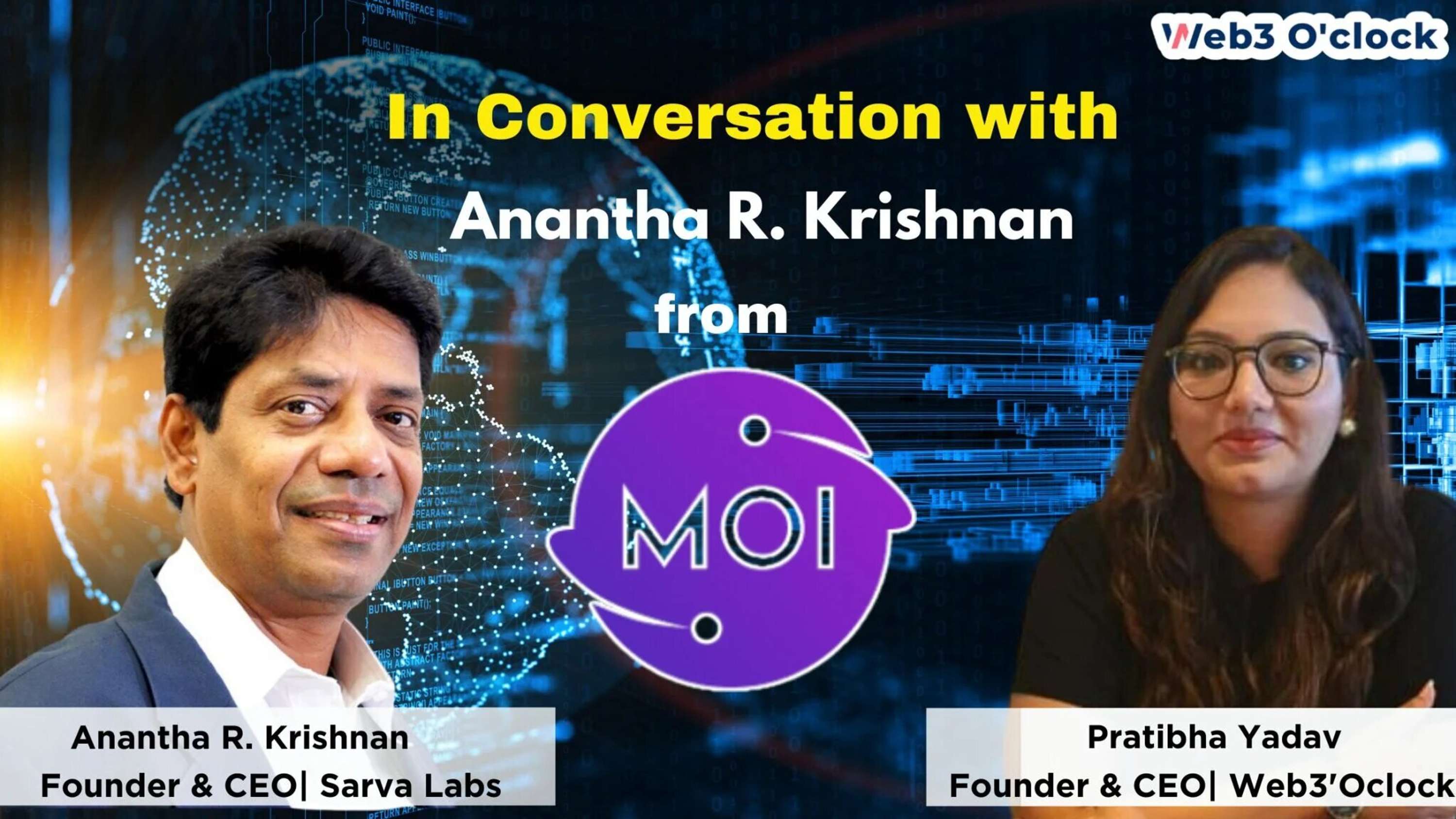 MOI Blockchain delving into the potential of hyper-concurrency  || Web3 O’clock by anupam pandey