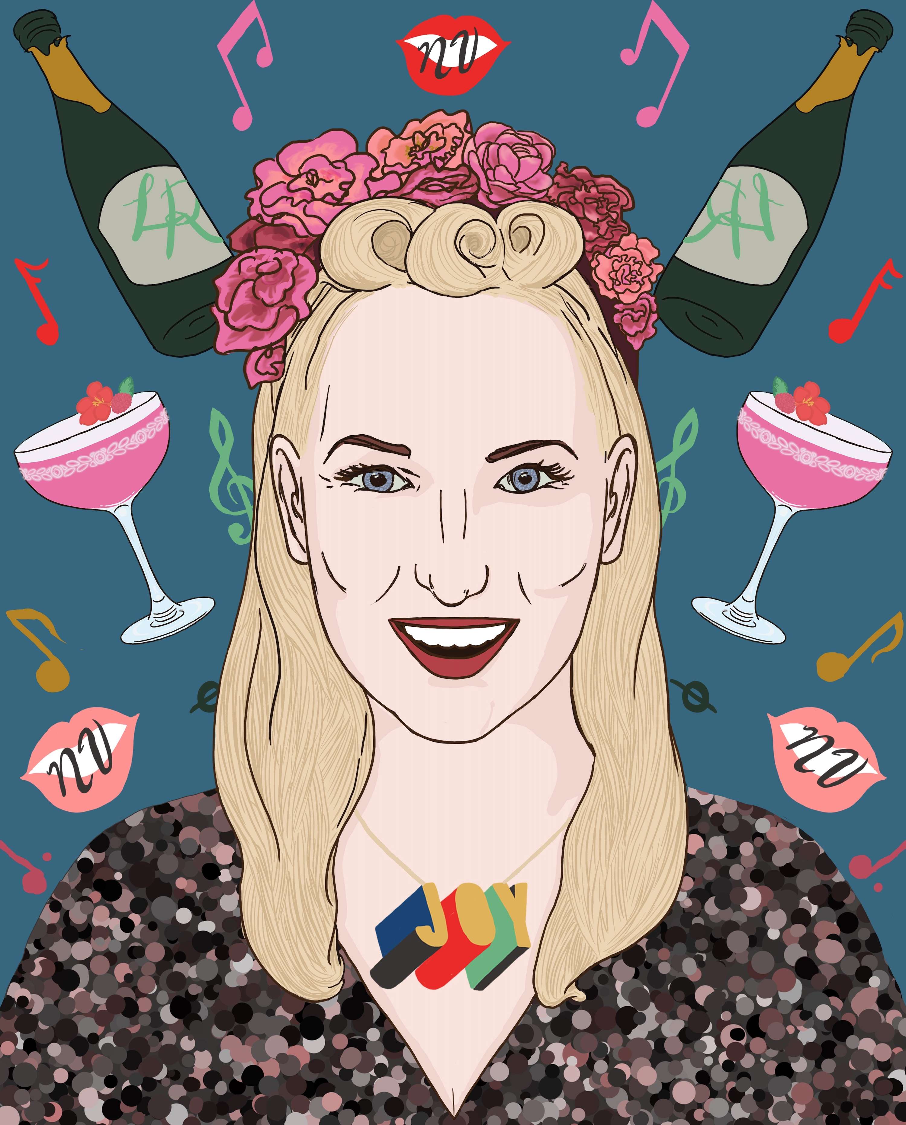 Private portrait commission by Emma Russell