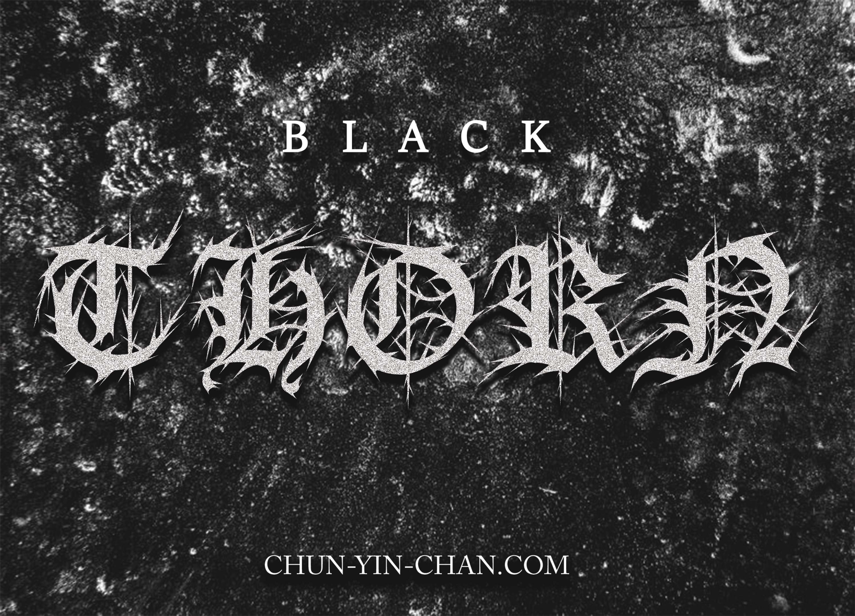Black Thorn Fonts Design Project by Chun-Yin Chan