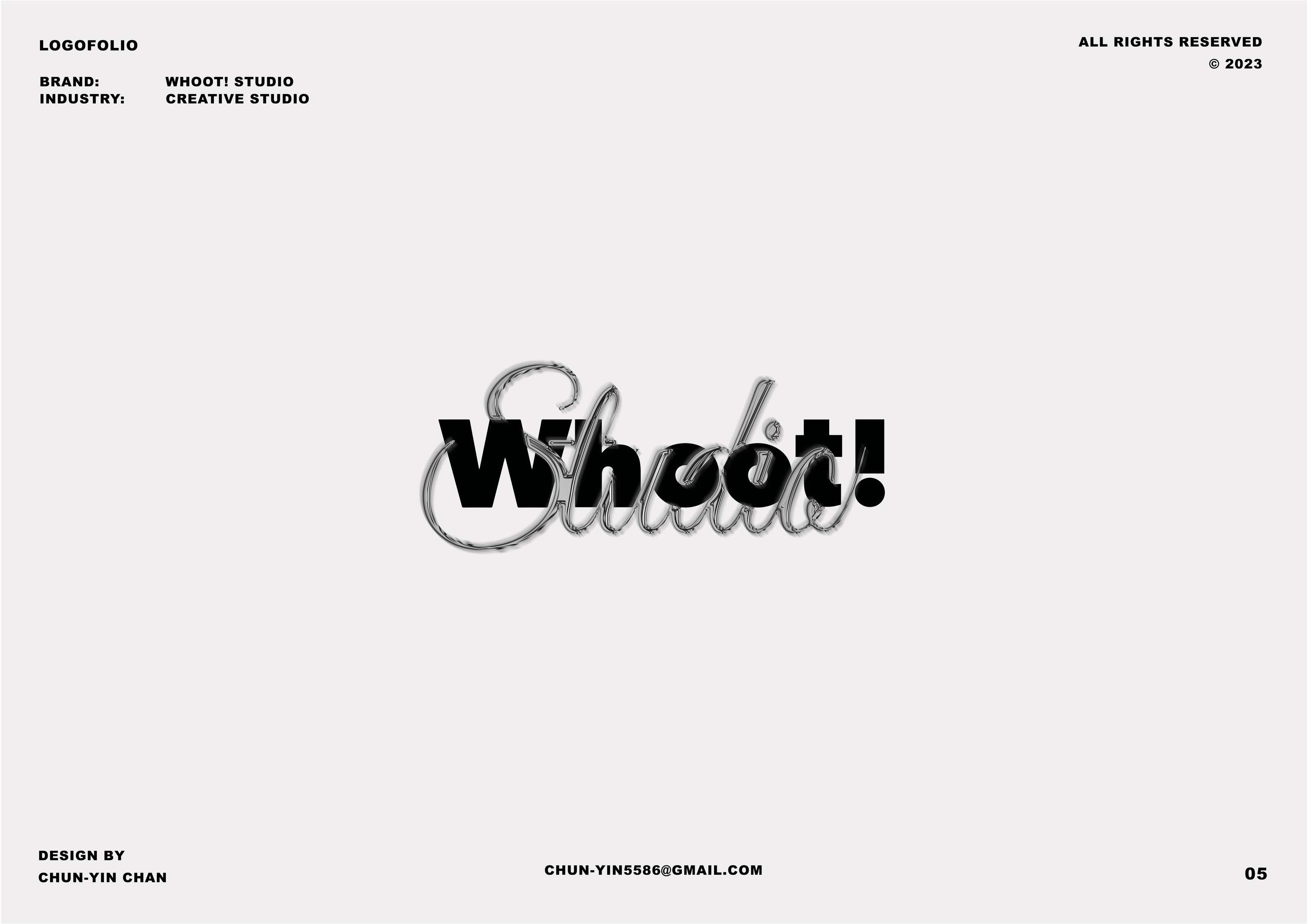 LOGOFOLIO - 2023 by Chun-Yin Chan