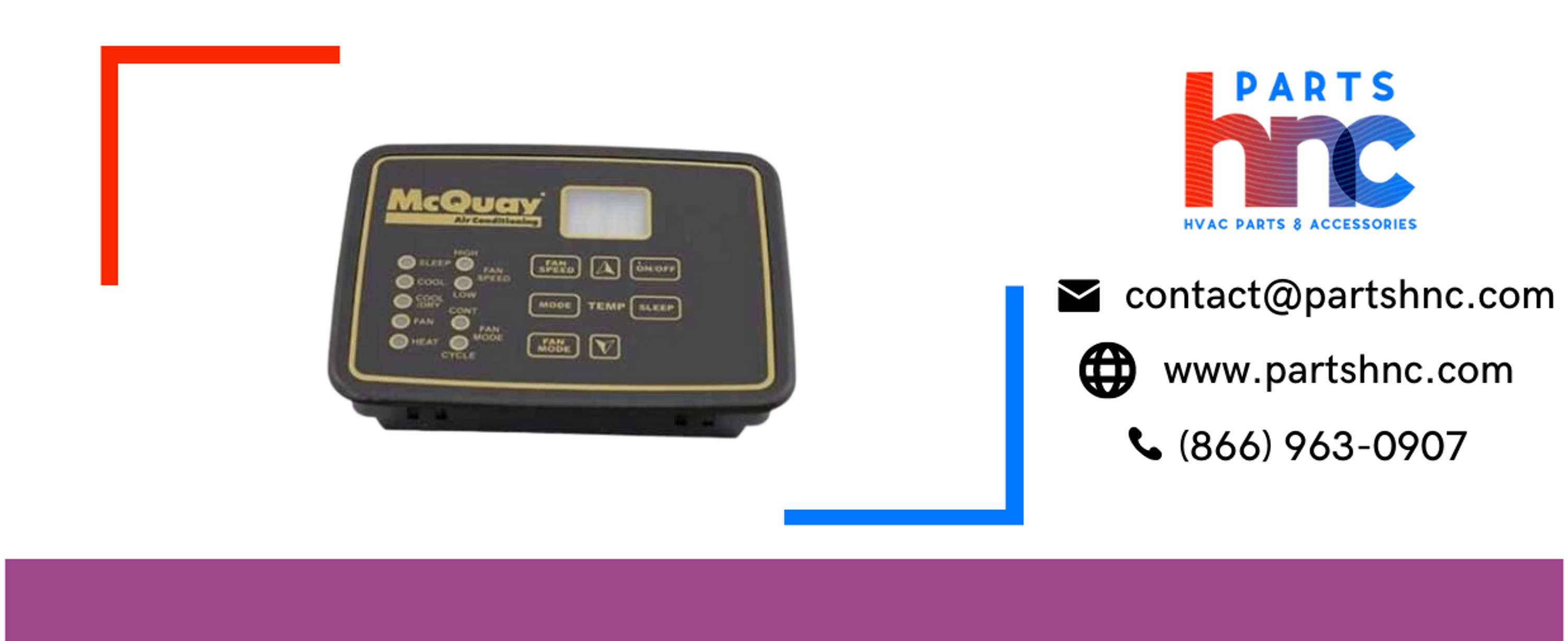Daikin-McQuay 668003501-NonProgrammable User Interface|PartsHnC by PartsHnC Hvac Parts