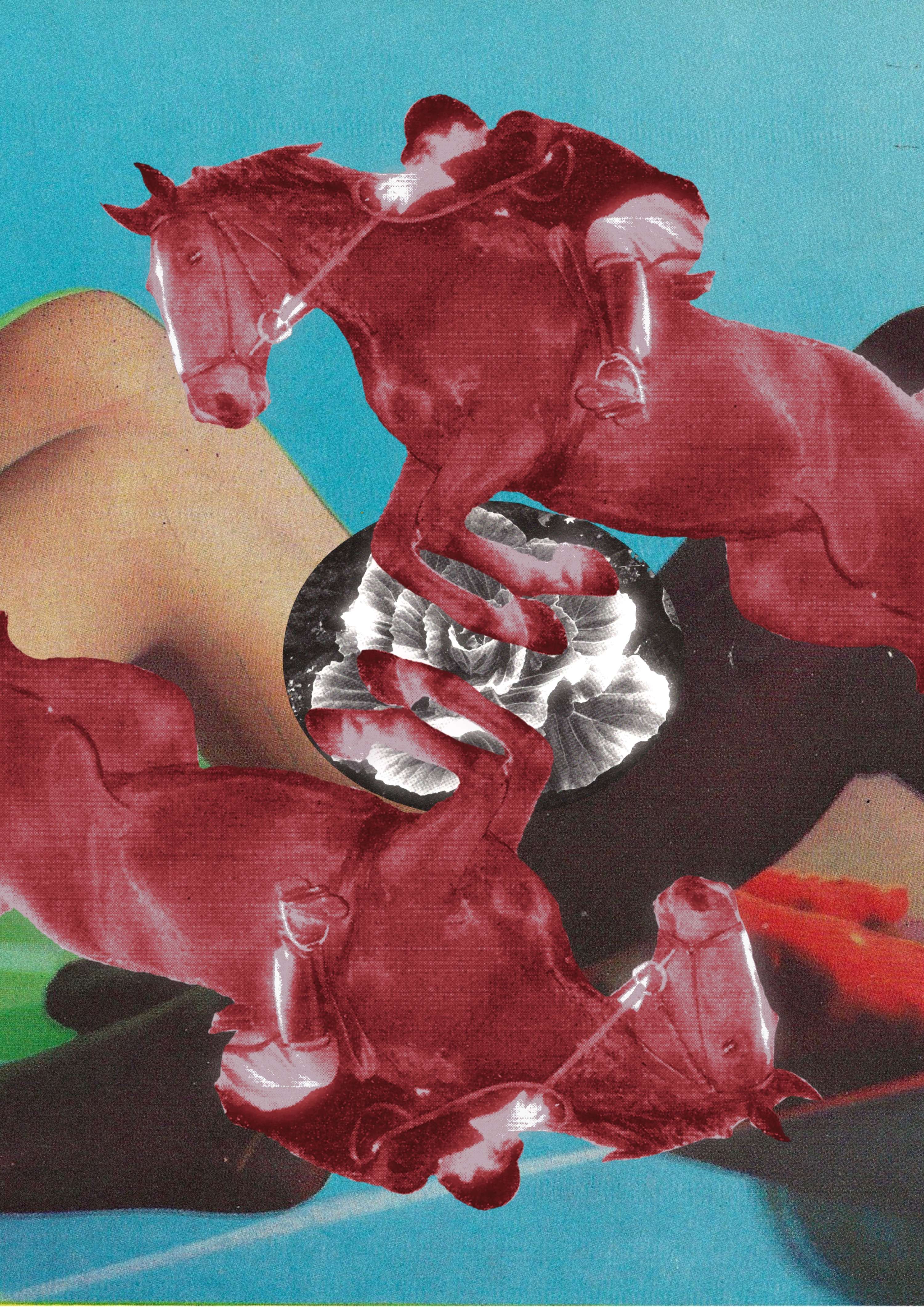 Collages using found imagery by Matthew Sheehan 
