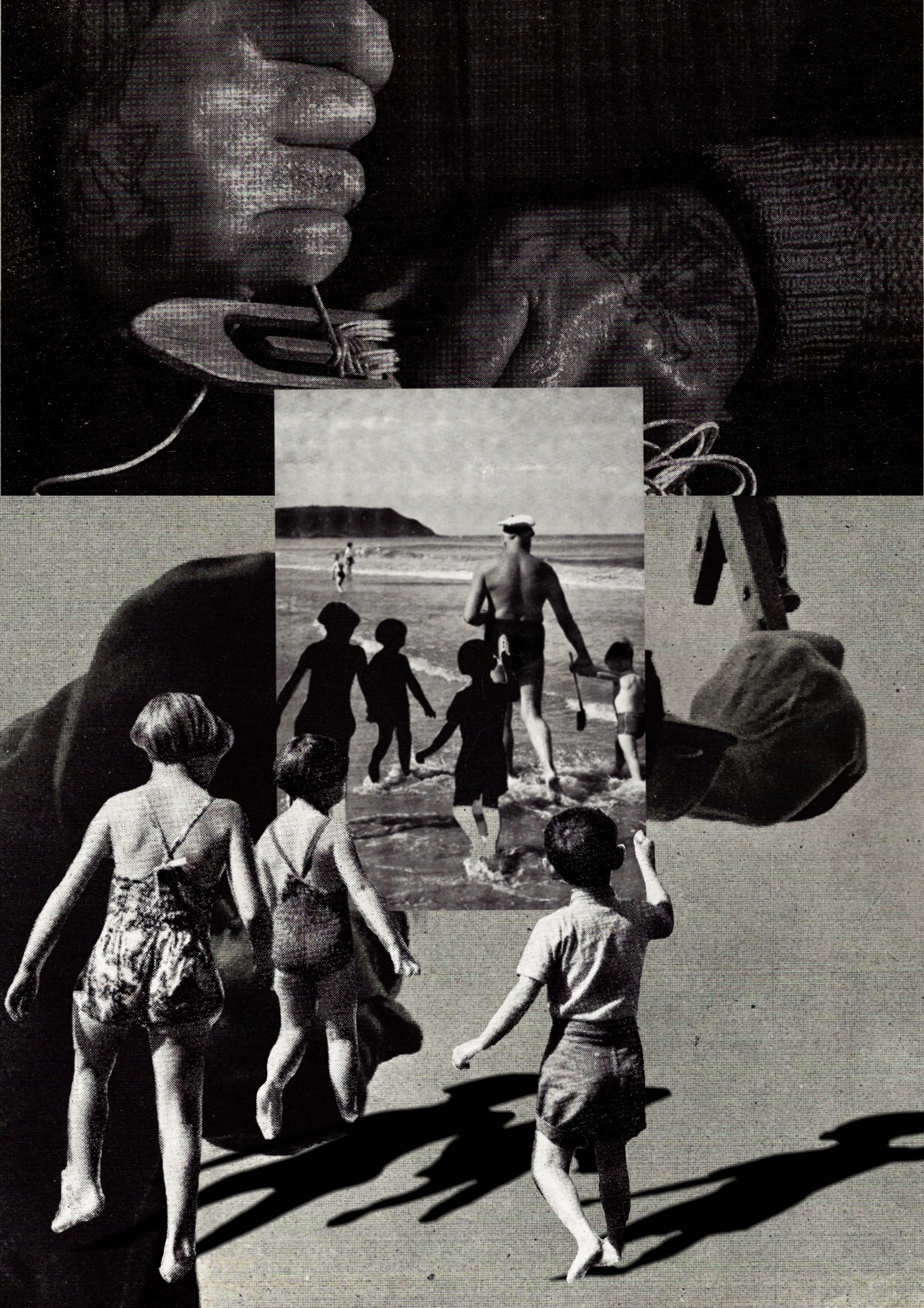 Collages using found imagery by Matthew Sheehan 