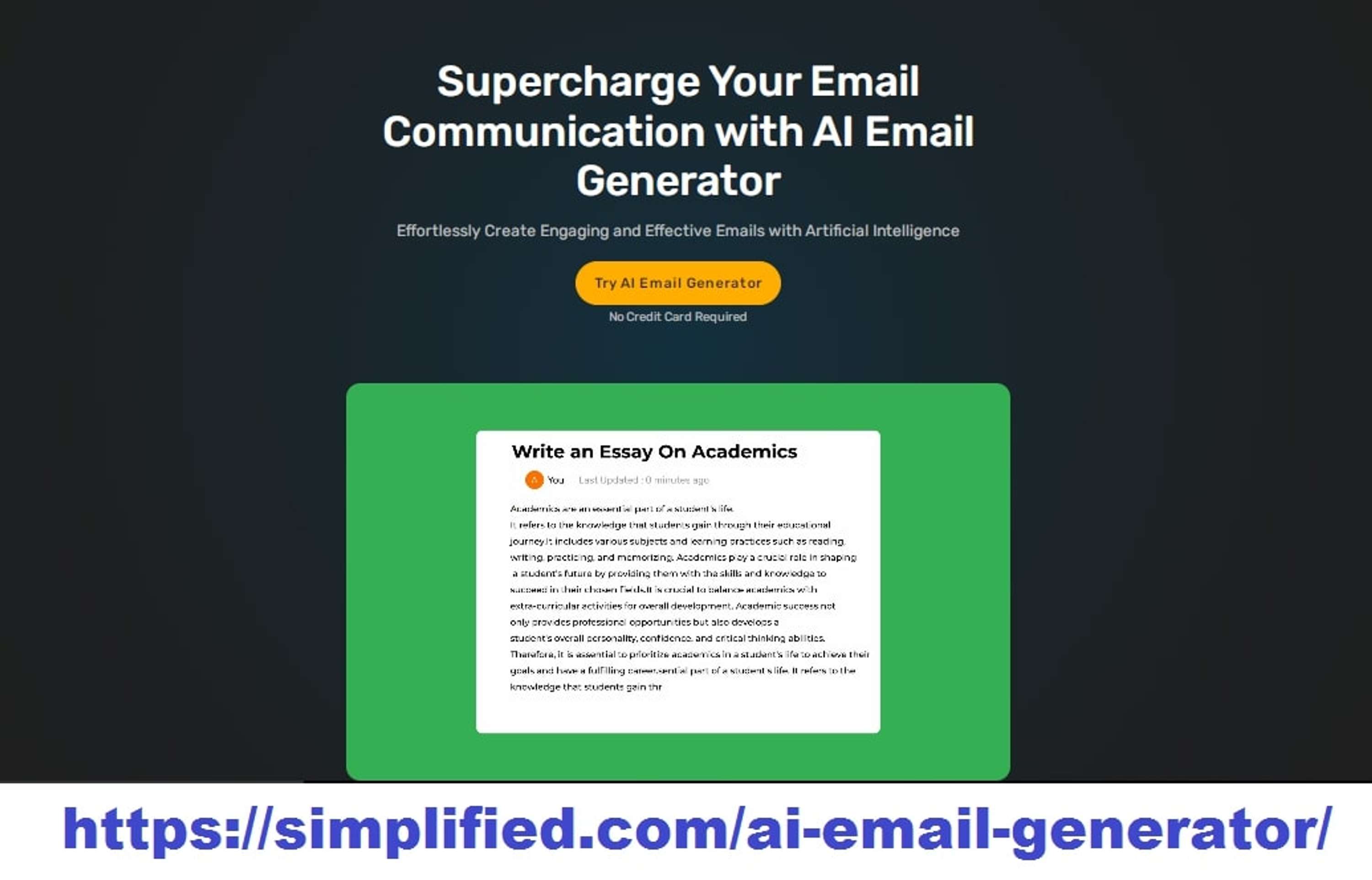 Experience the Magic of AI Email Generation for Free by ai email generator