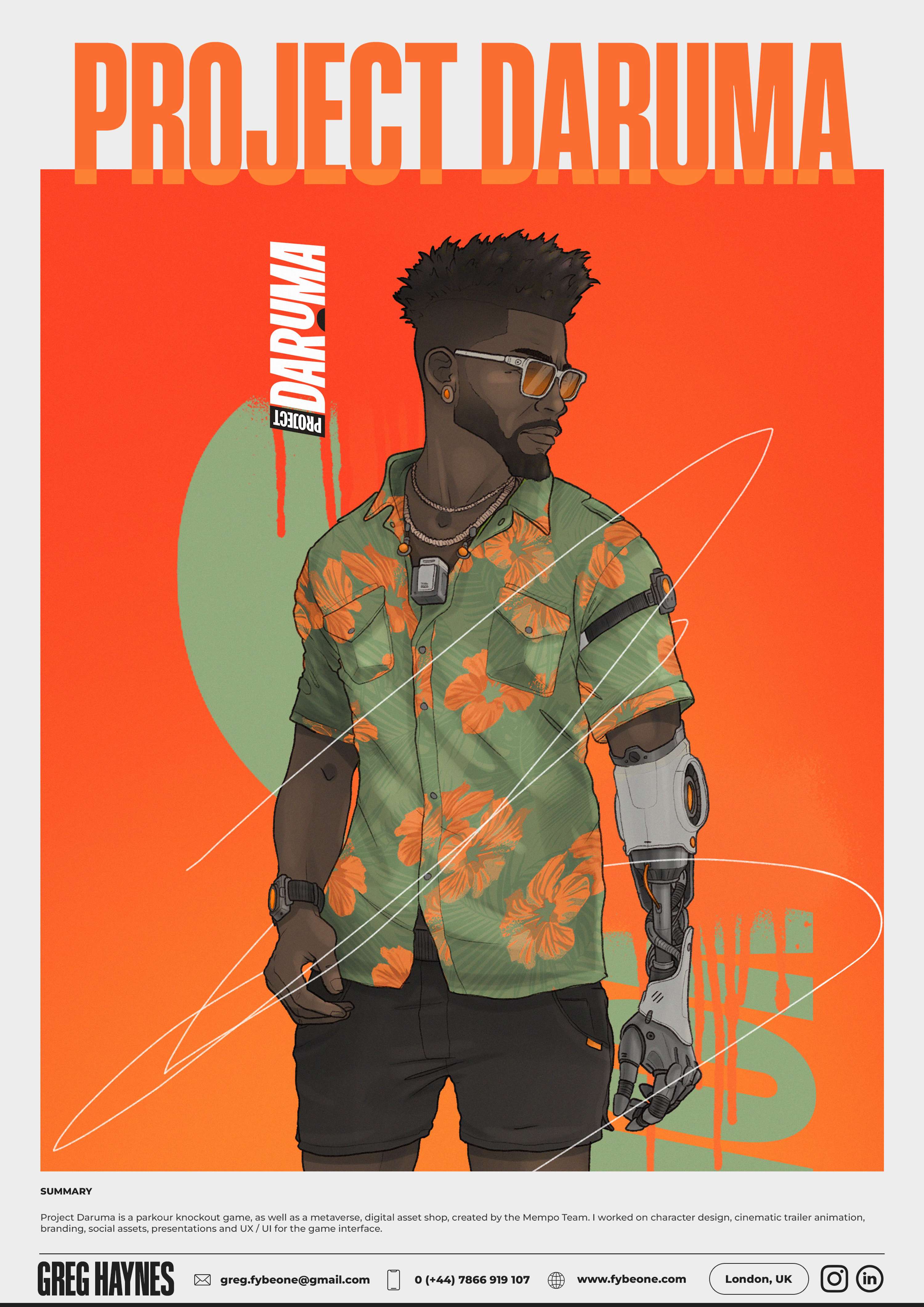 Portfolio/CV by Greg Haynes
