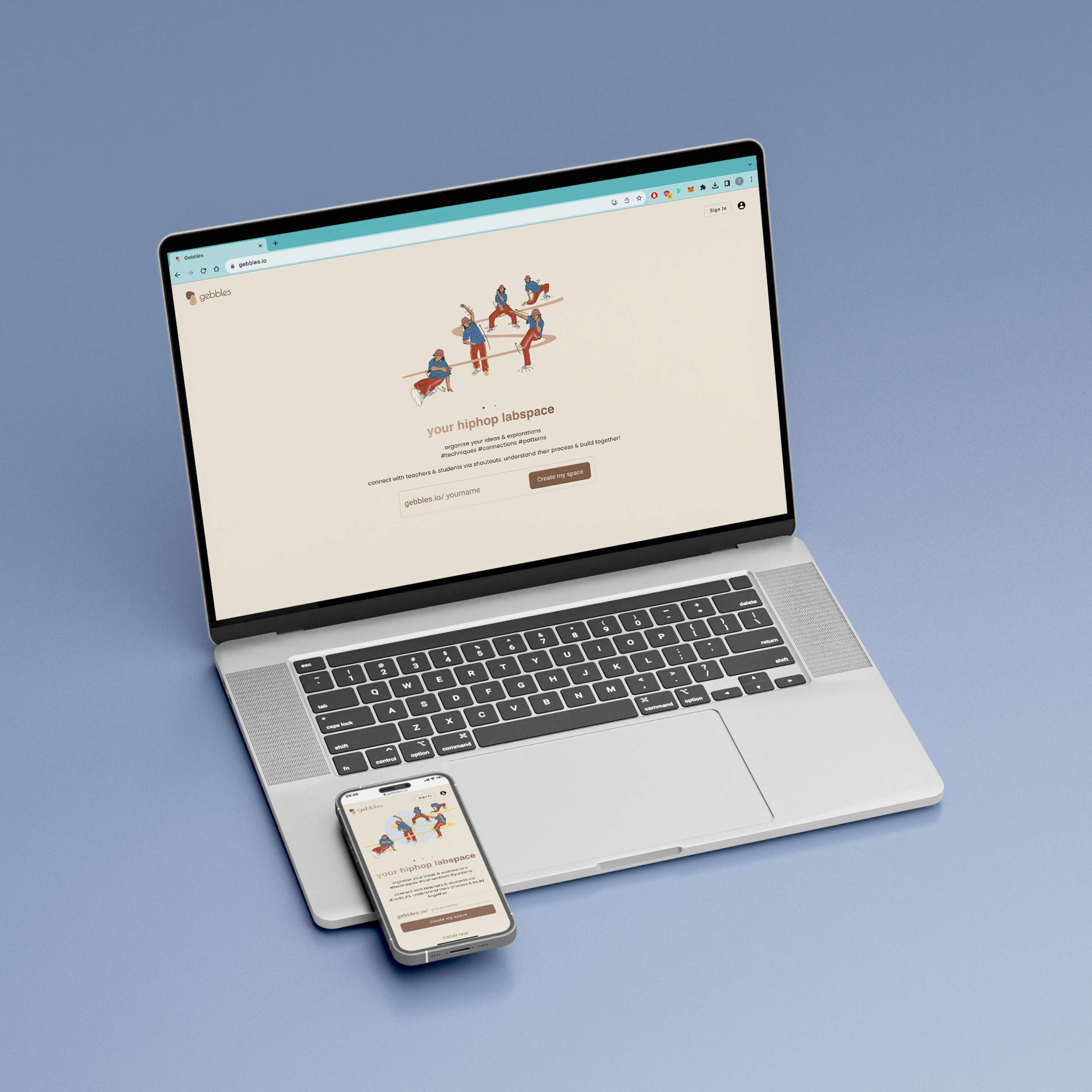 Gebbles - UI/UX illustrations by Ly Leova