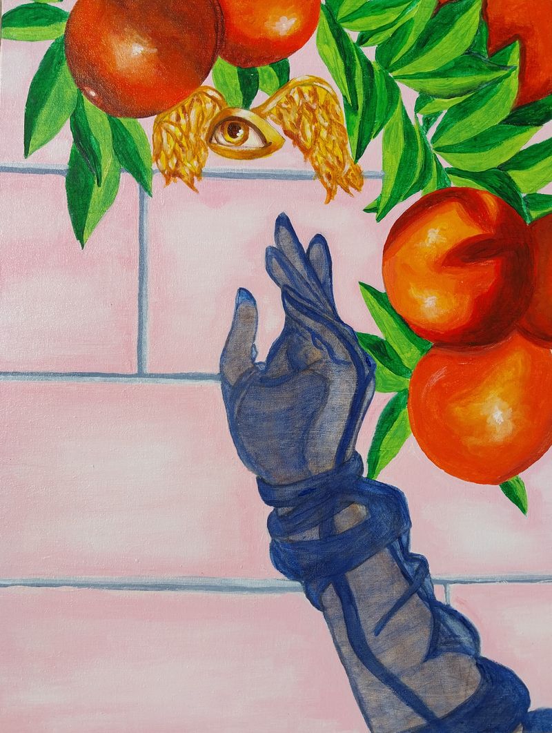 "Don't want to be caught." by Mickiela Christian