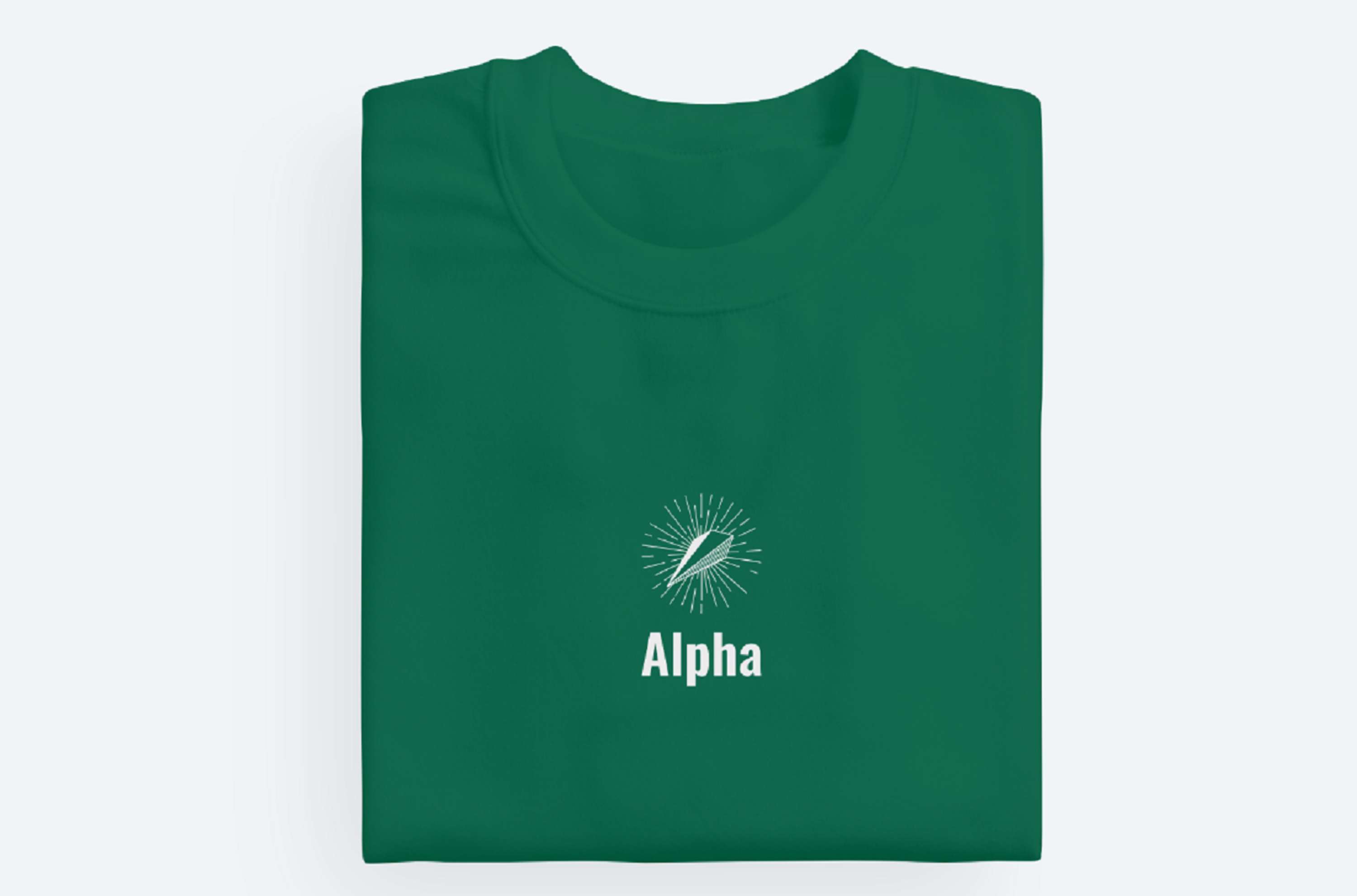 Alpha - logo design by Ella Baldwin