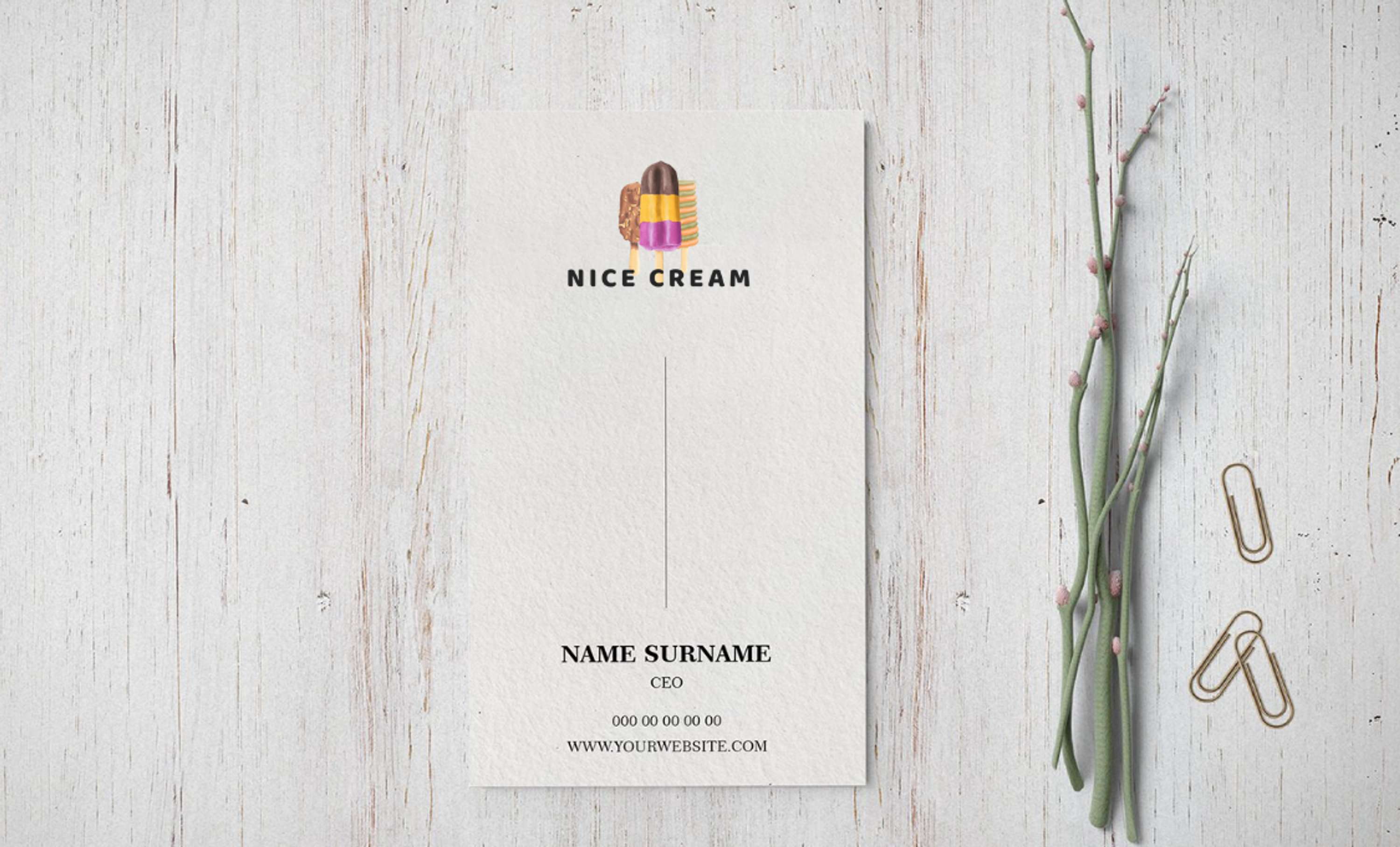 Nice cream 2 by Ella Baldwin