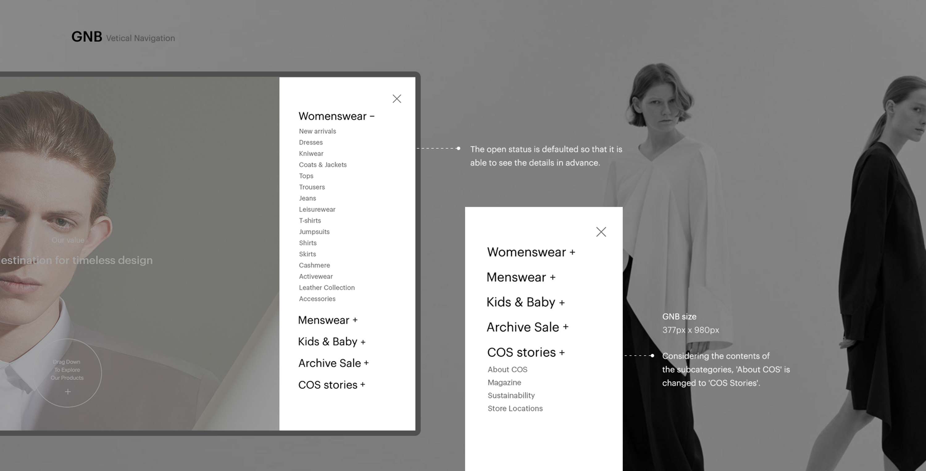 COS UIUX Re Design by MINJUNG CHOI