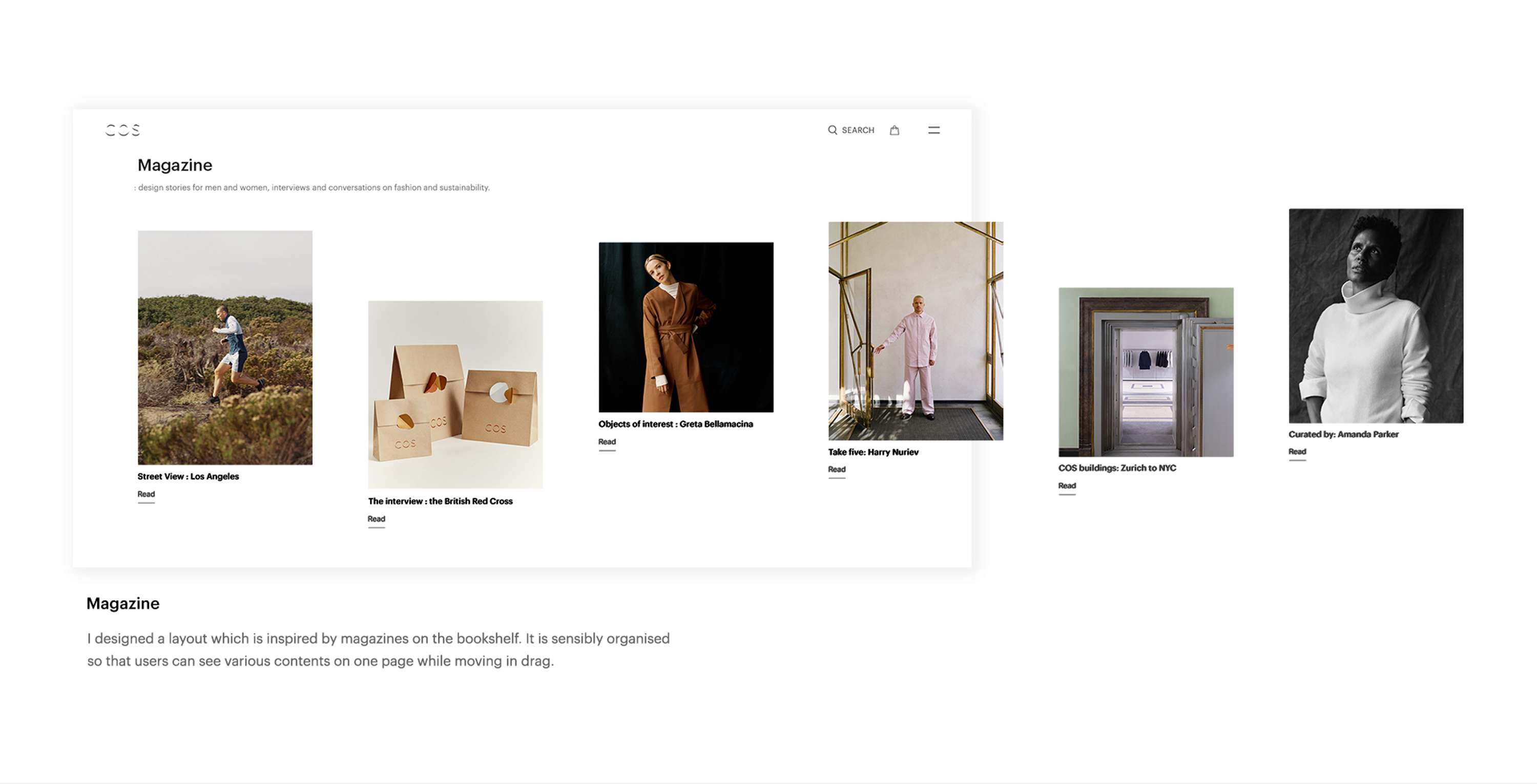 COS UIUX Re Design by MINJUNG CHOI