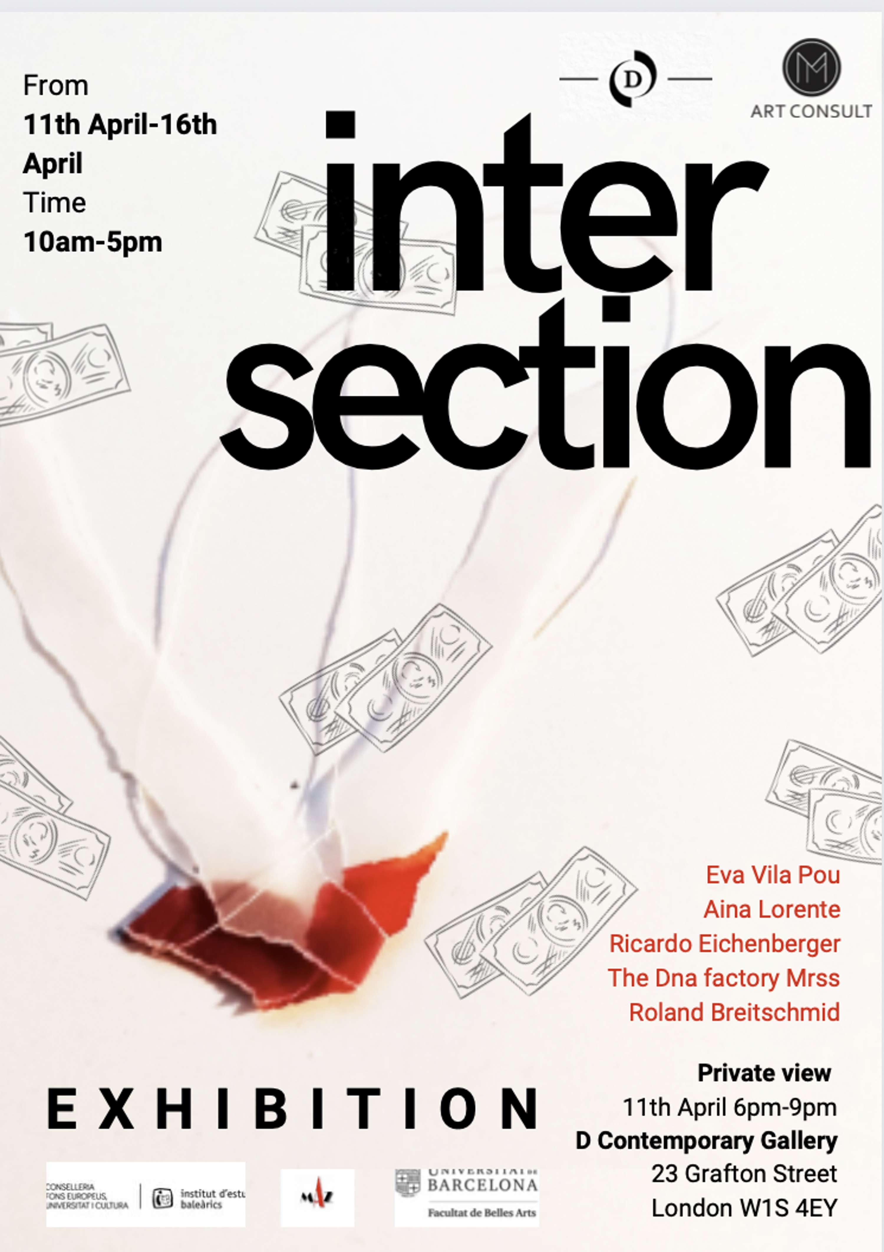 Intersection at D-Contemporary Gallery by Marianie Morazzani