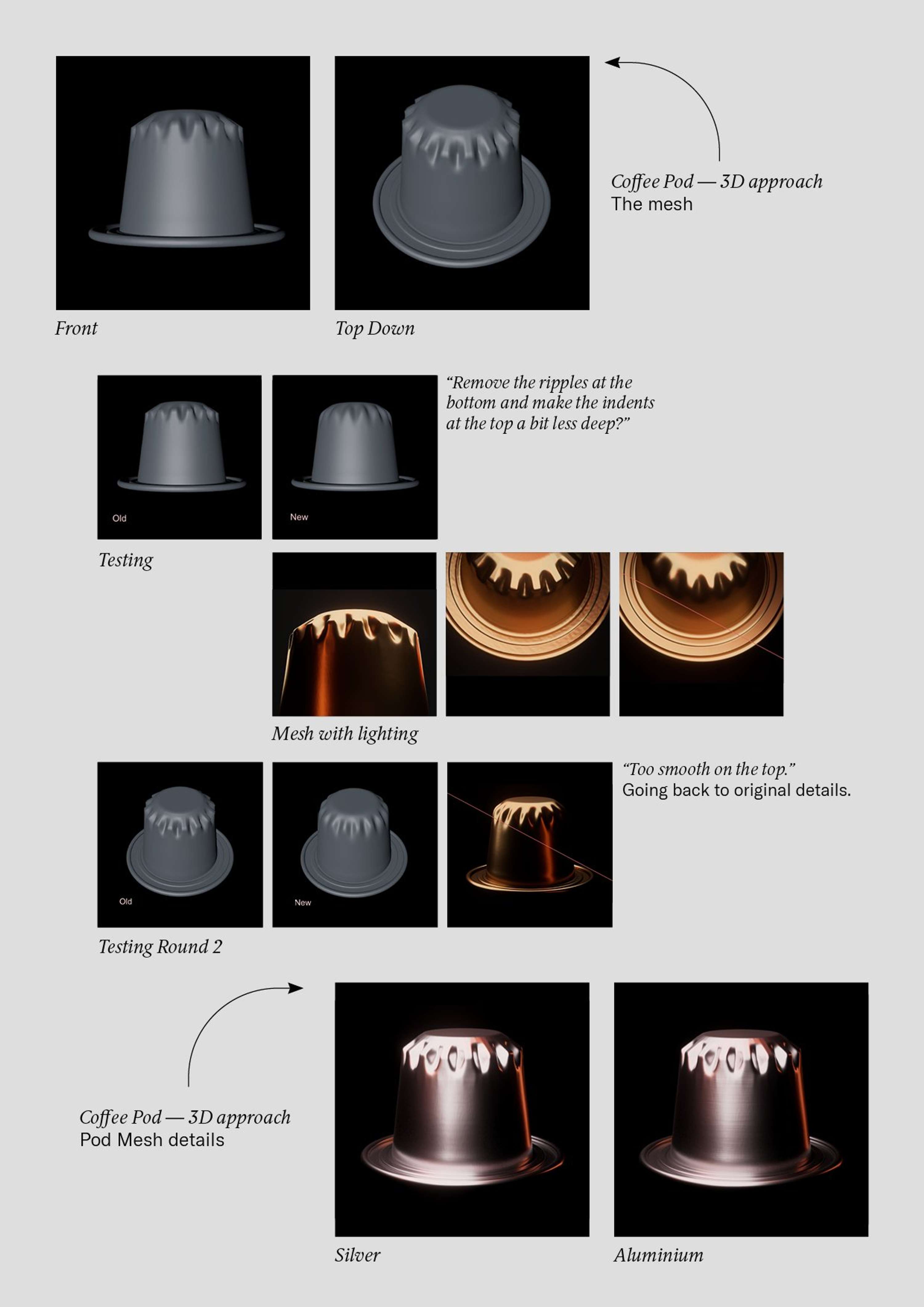 Assembly Coffee Caps - Selected Espresso by Vasiliki Zotou