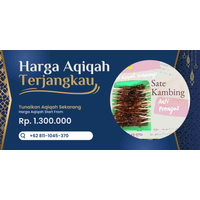 Harga Paket Aqiqah 2 Kambing | 08111045370 logo