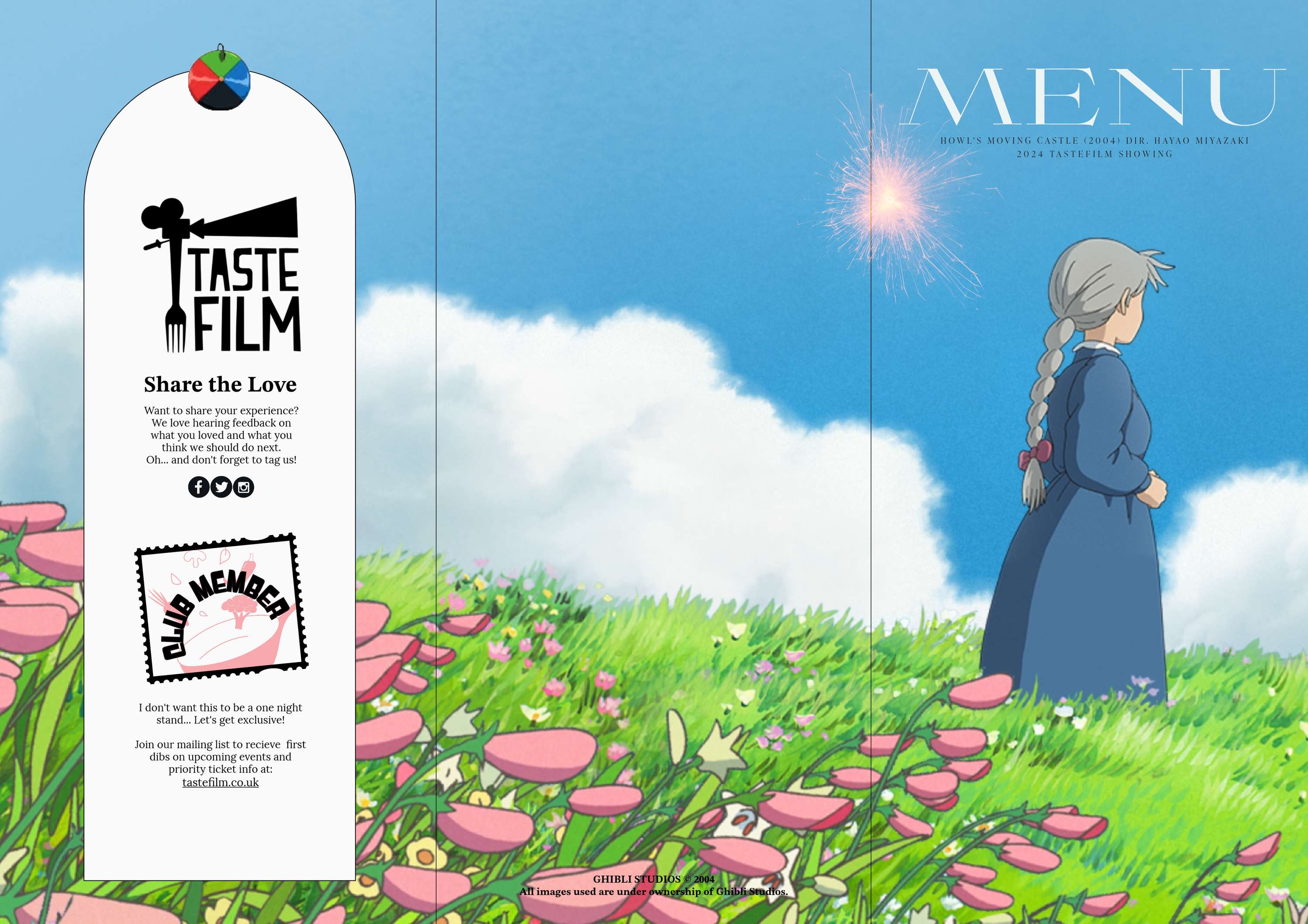 TasteFilm Design Submission (2023) by Kia Alicia Khan