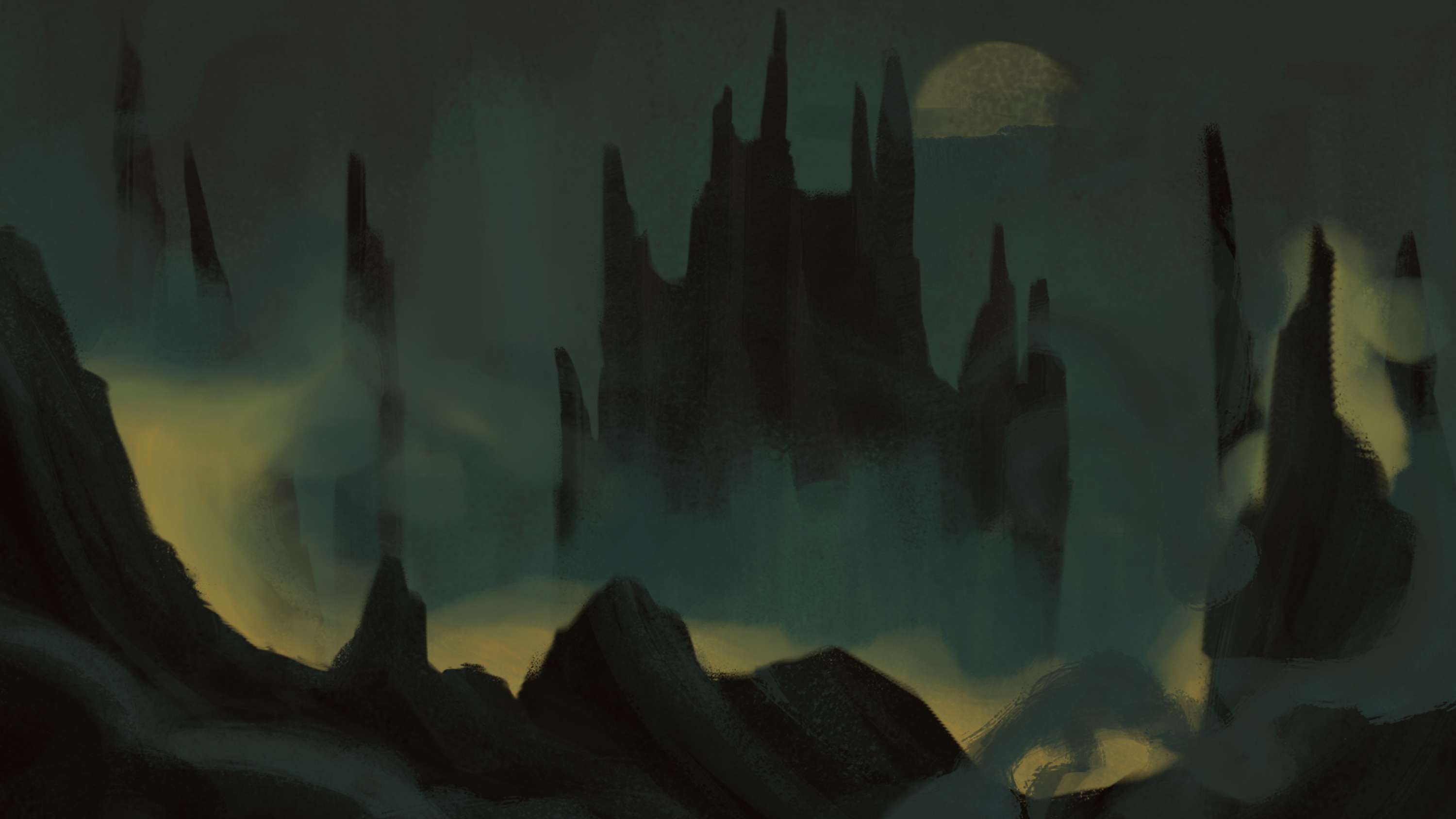 Environment Designs by Laithe Yau