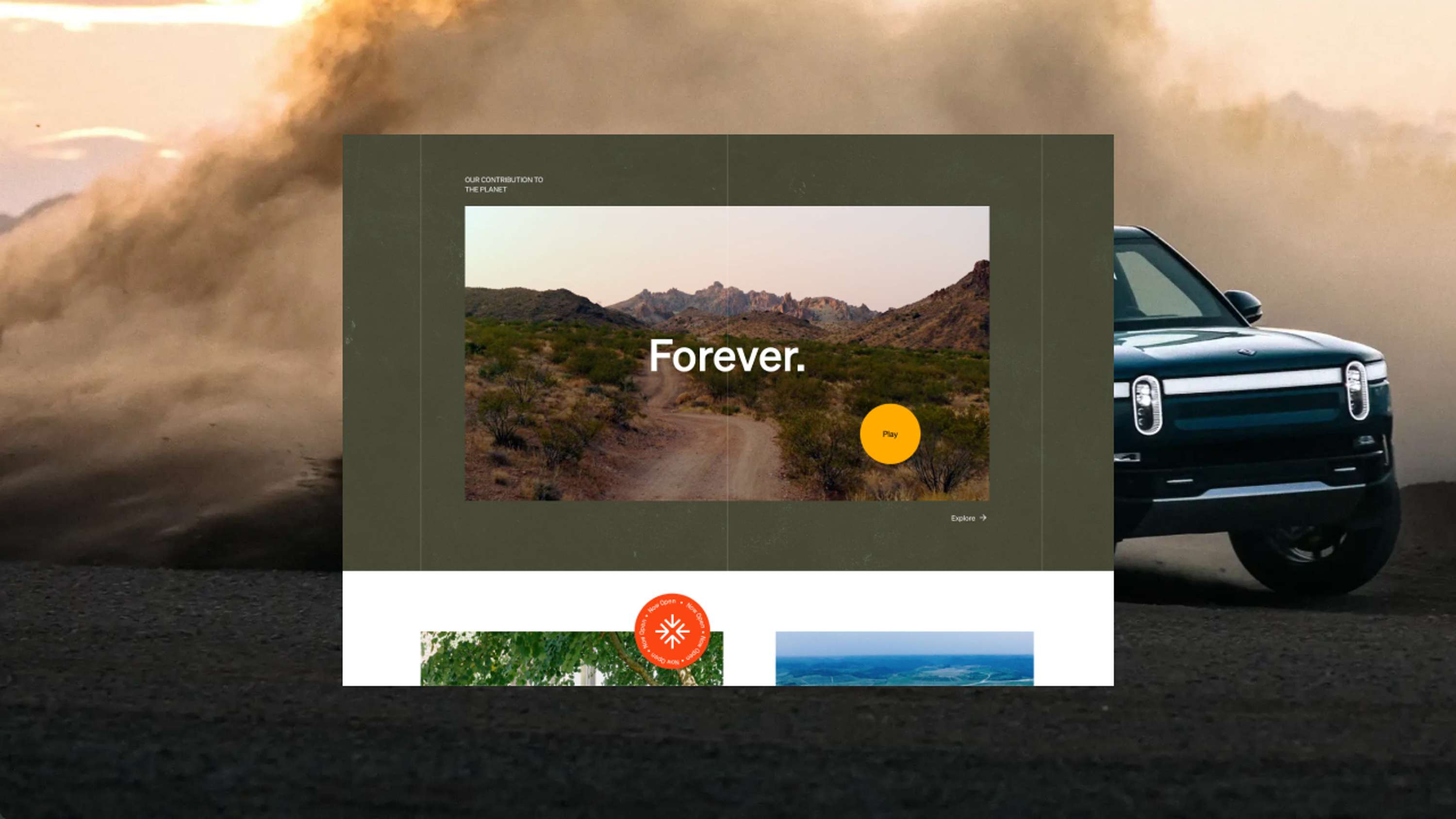 Vehicles Made for the Planet. Preserving the natural world for generations to come. by REJOUICE