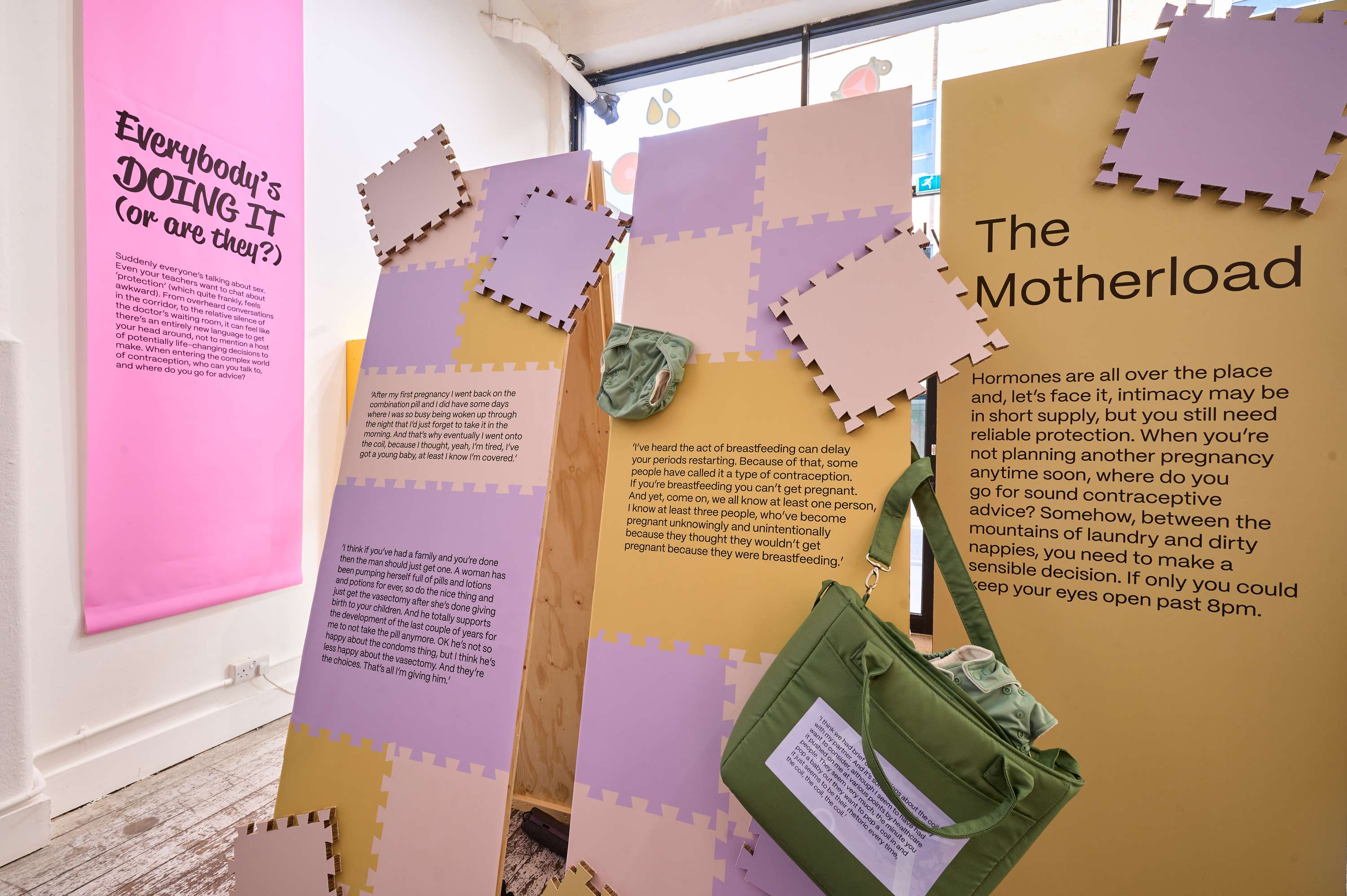 Bodylore exhibition | The Open University | Liminal Space | 2023 by Bella Binns