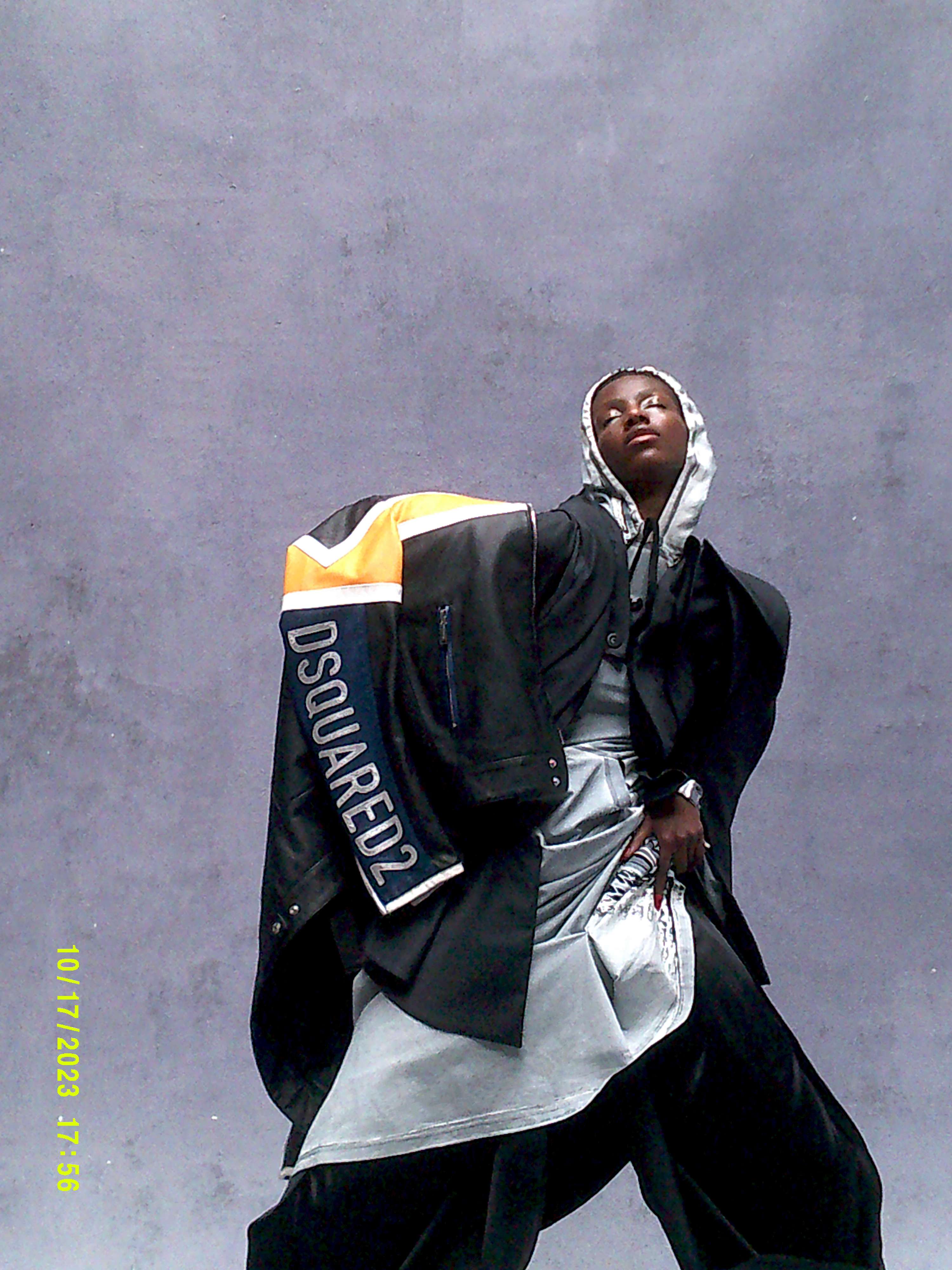 BTS SHOTS FROM EDITORIAL 'PLAYING REALITY' CAP74024 FW 23 ISSUE by Kahli McCredie