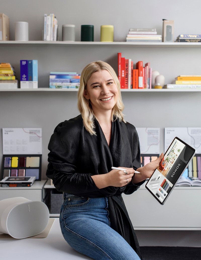 Megan McConnell. CMF Design Lead, Sonos, Inc. by Andy Smith