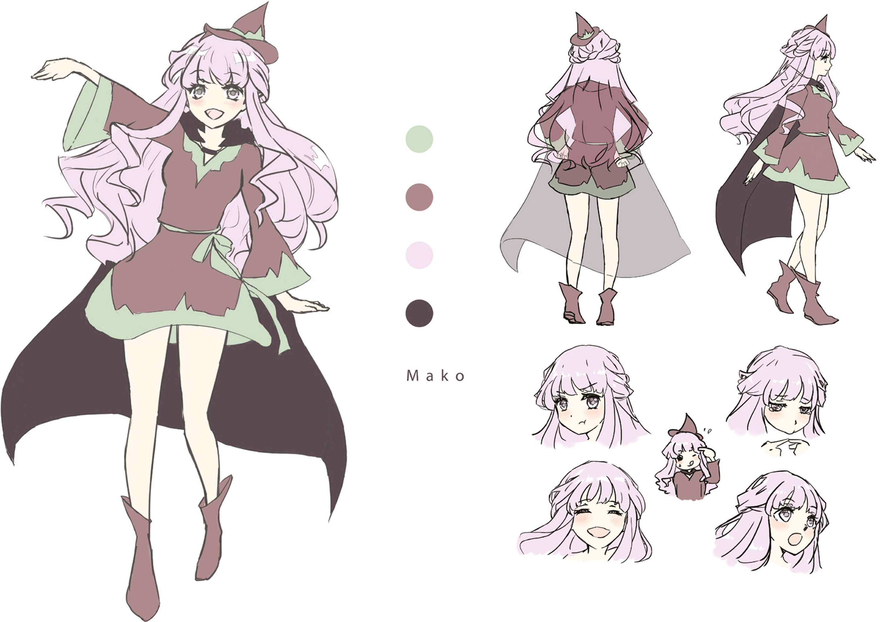 Fiction Story. Character Design by Song yanb