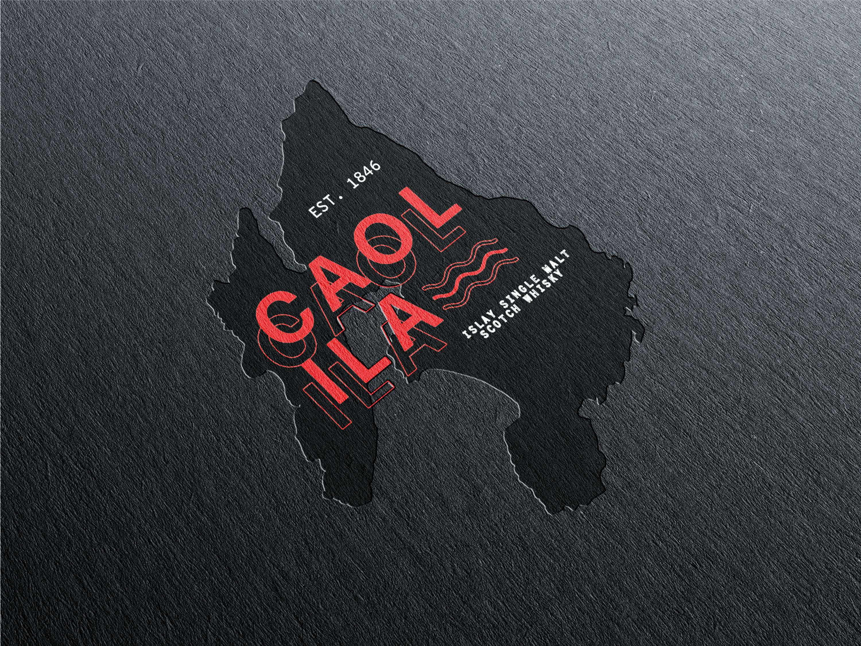 Caol Ila Rebrand and Bottle Concept by Jonathan McMahon