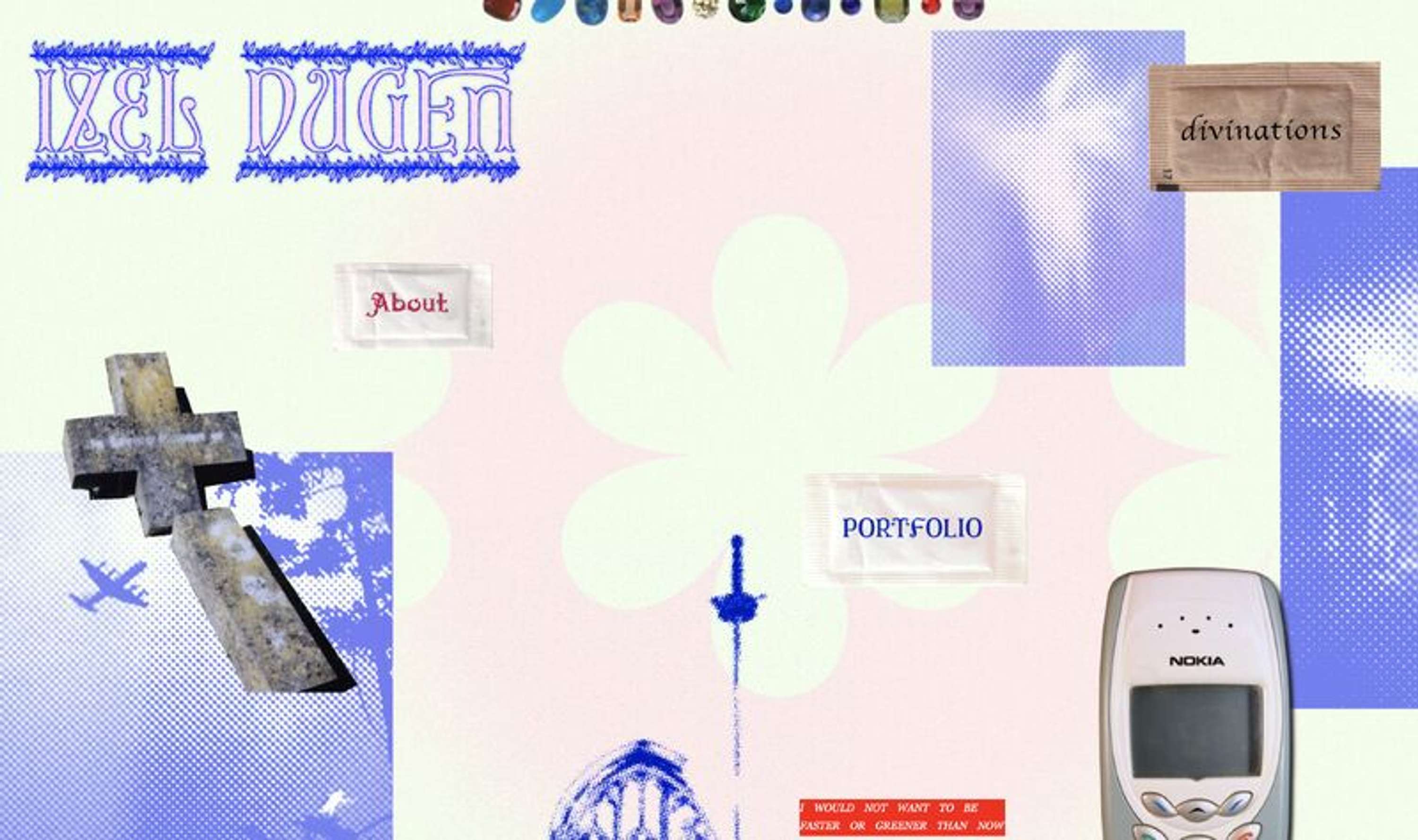 PORTFOLIO WEBSITE! � by Izel Dugen