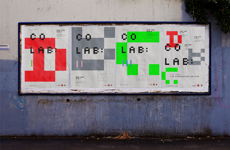 Colab: compositions for film by Safiyya Lea
