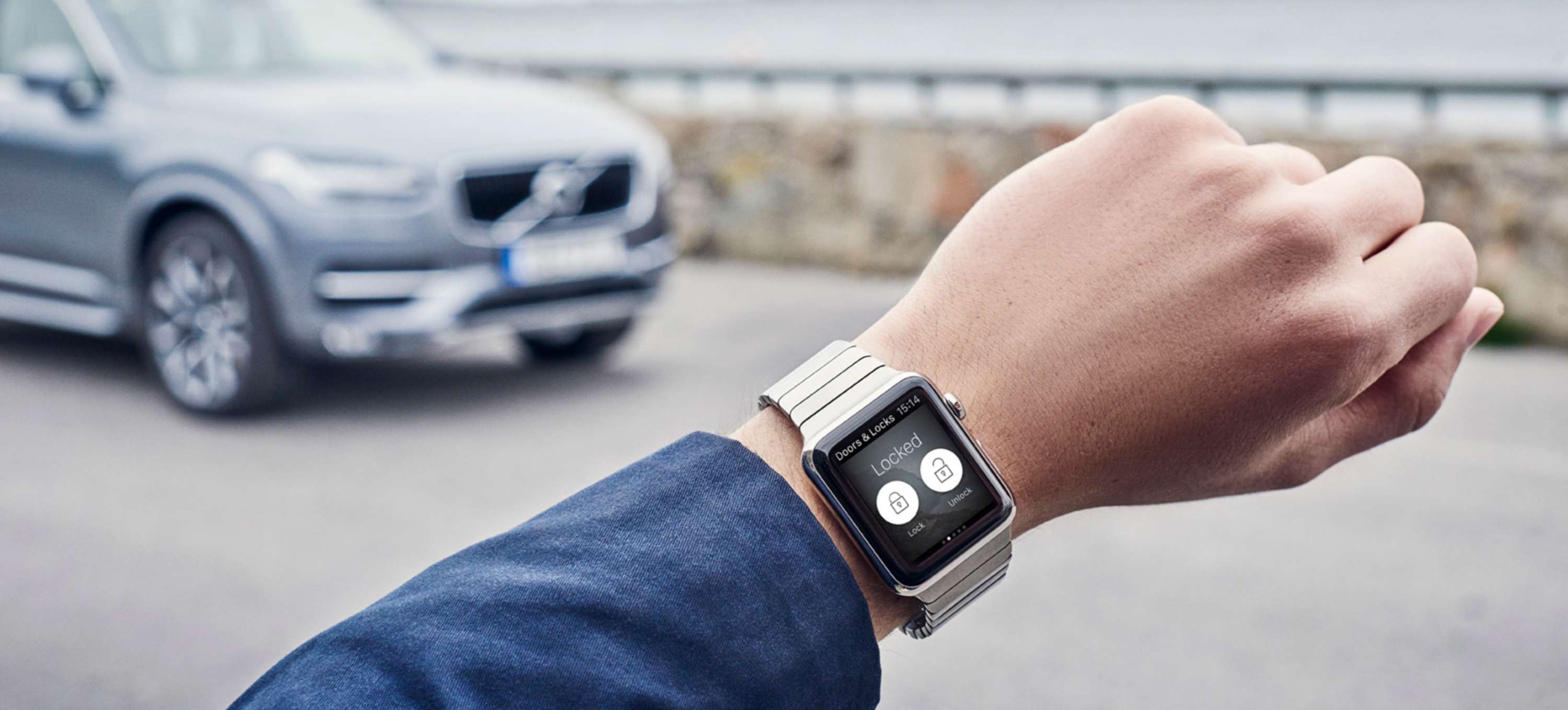 Volvo on call store apple watch