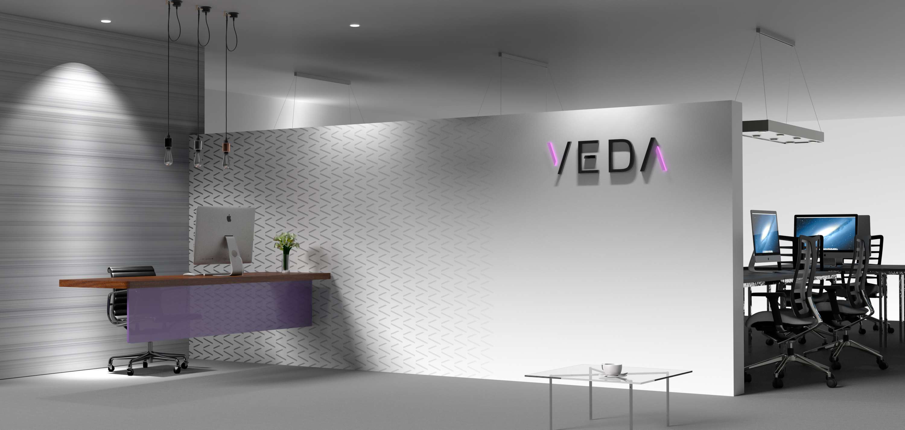 VEDA reception design and branding by Lech Orlowski
