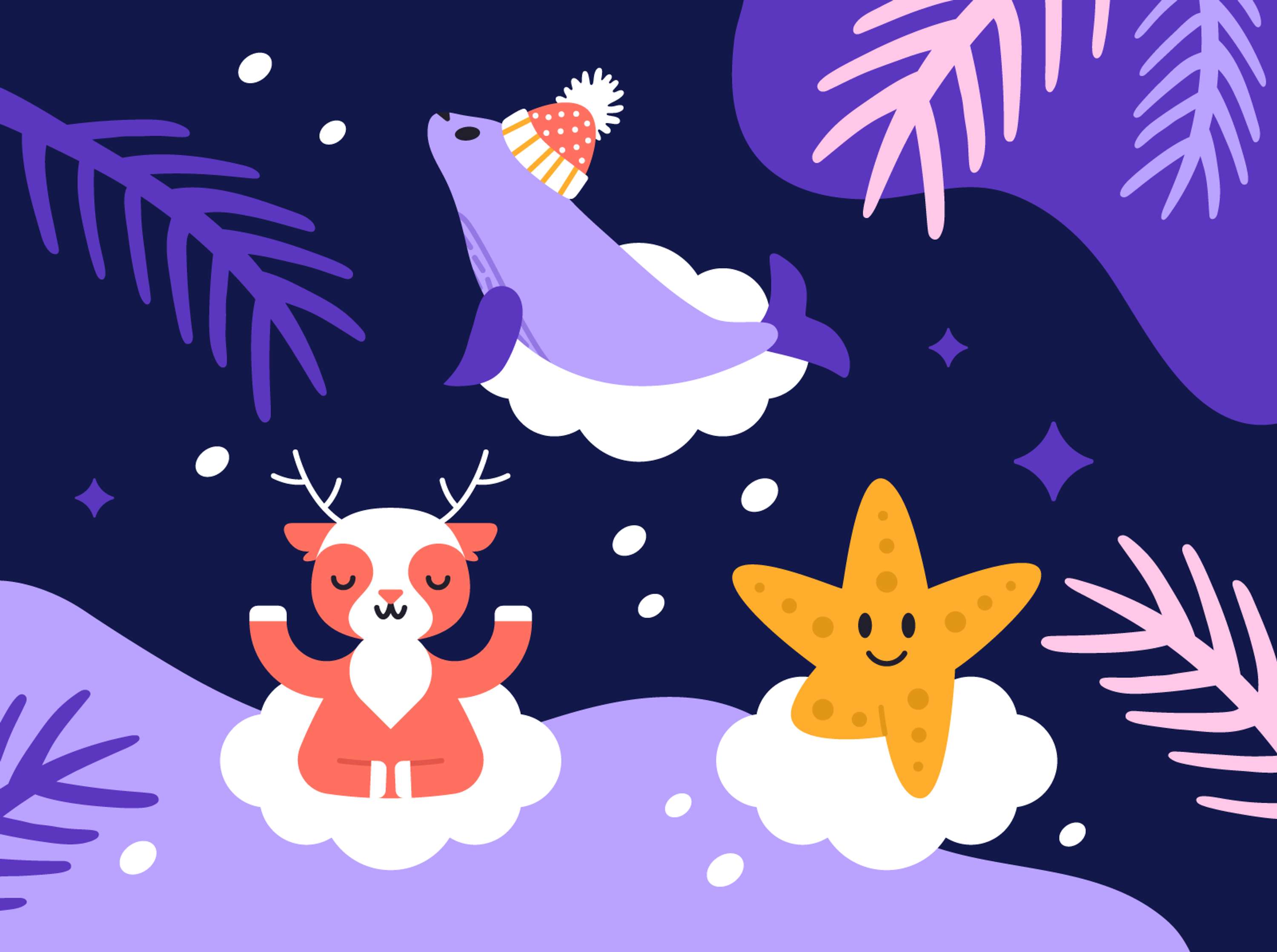 Advent Calendar Illustrations | The Dots