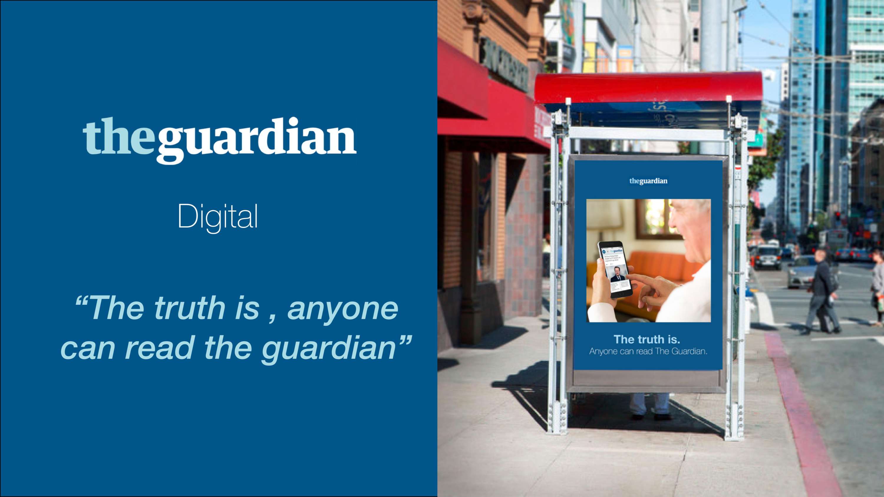 The Truth is...... Anyone can read the Guardian by Channell Lewis