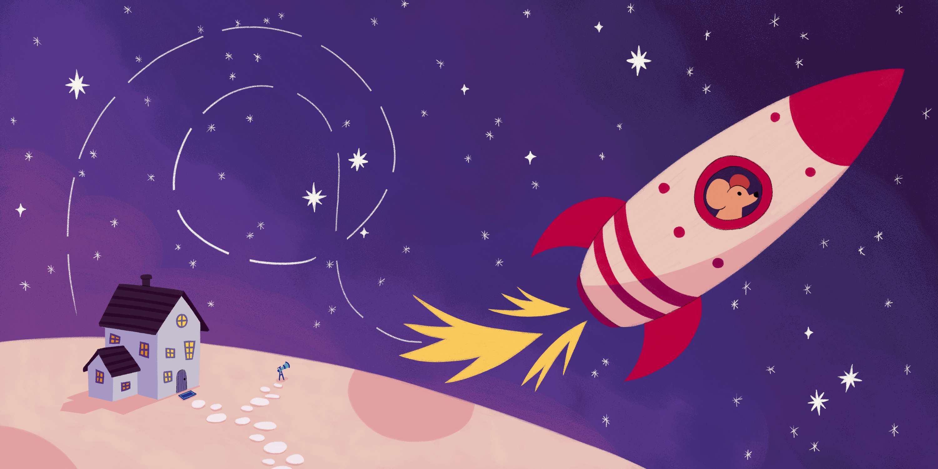 Moon Mouse by Kiera Paxton
