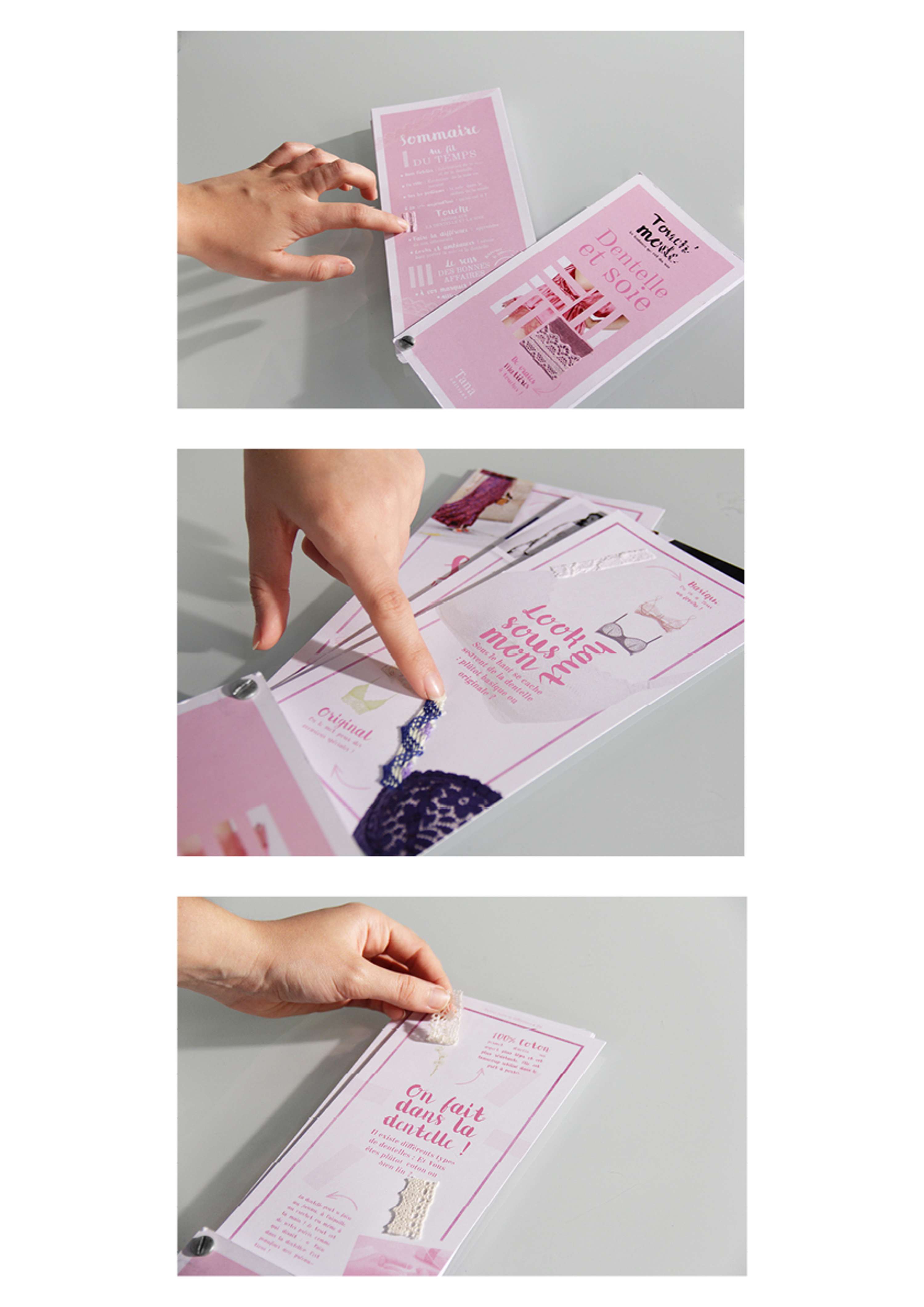 Touch' Mode / Design éditorial / Innovation by Caroline Mercier