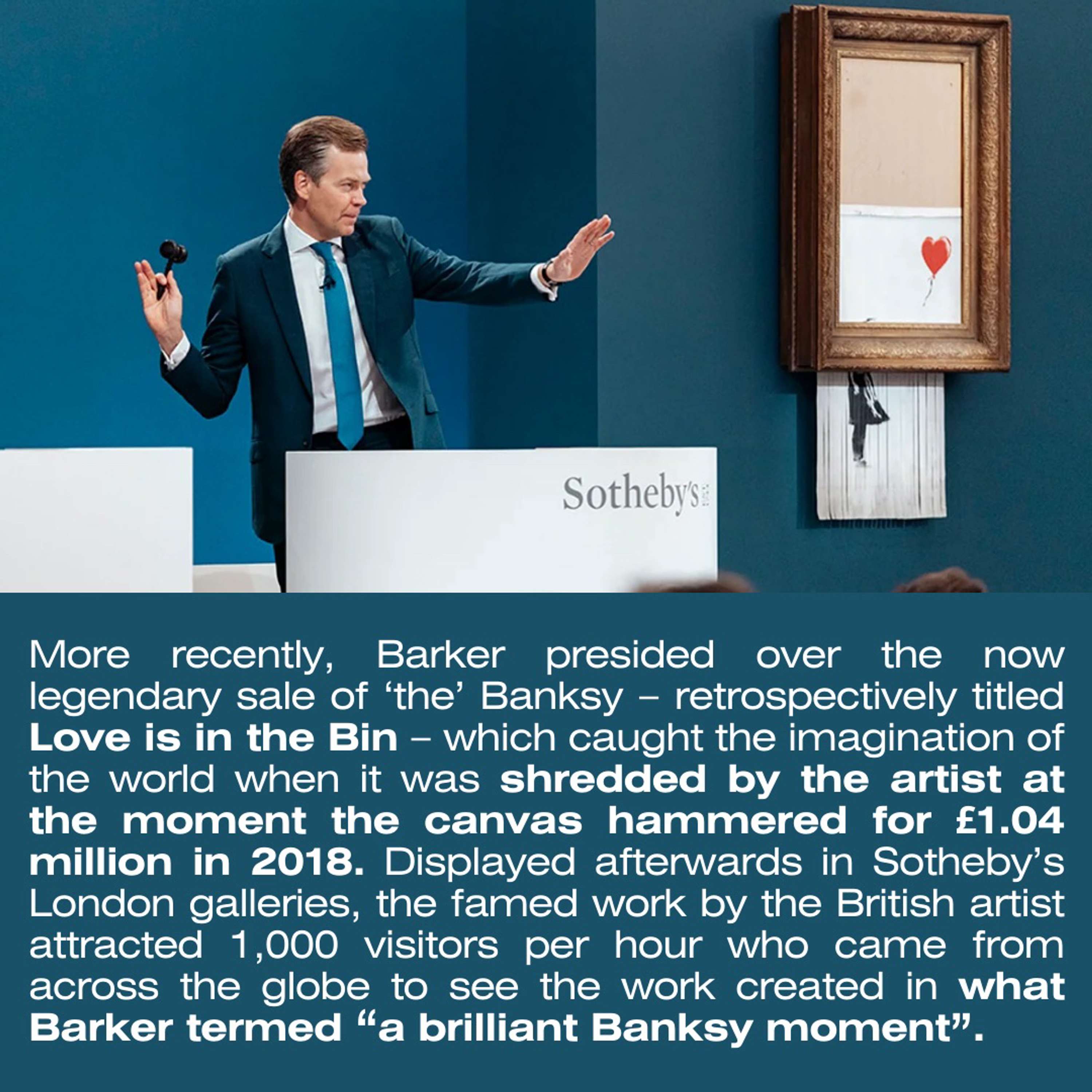 Free Talk with Oliver Barker, Chairman of Sotheby's Europe by Penelope Bianchi