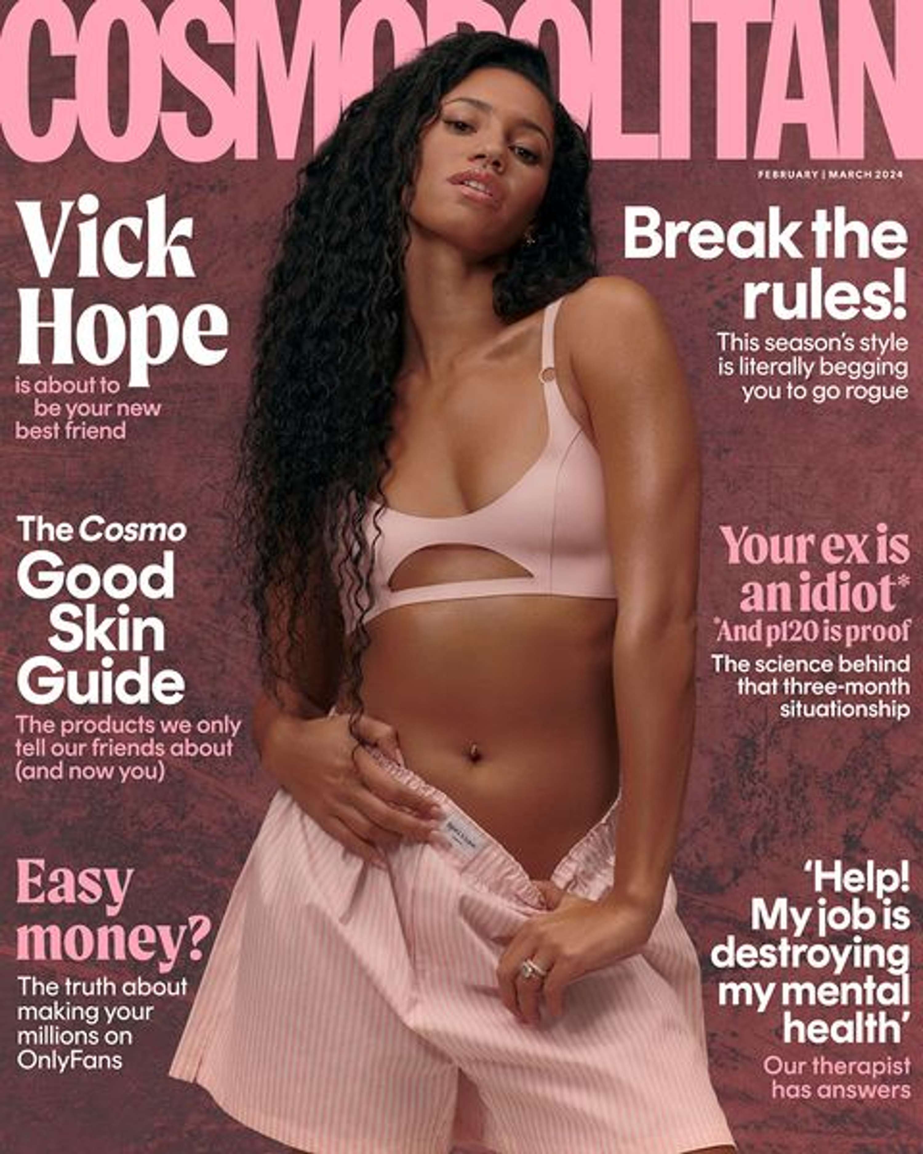 Cosmopolitan Cover Shoot by Lucy Ranson