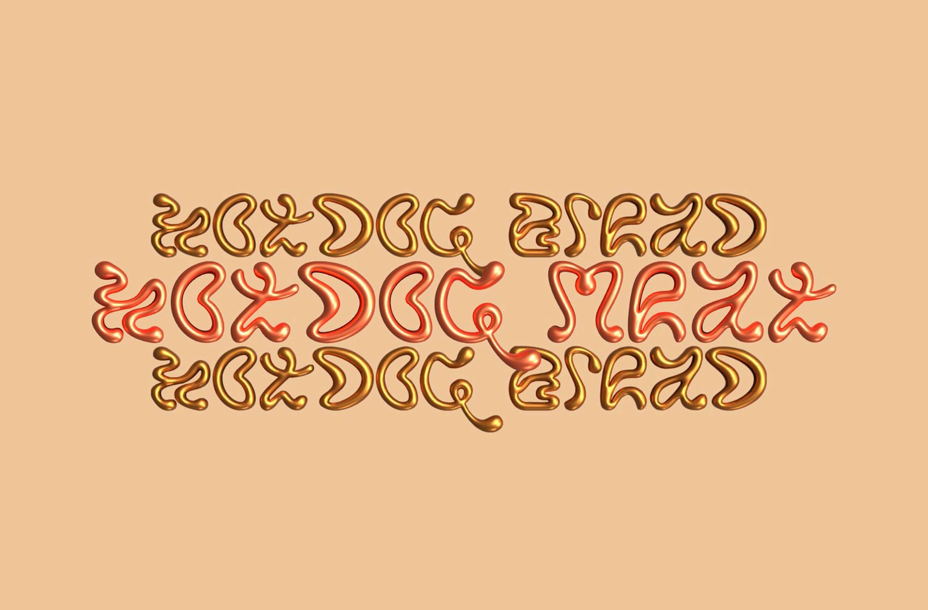 Fluid- Typography design by Yarza Twins