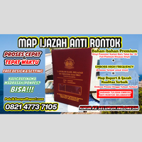 0821-4773-7105 Map Plastik Ijazah Sampul Raport di Morowali logo