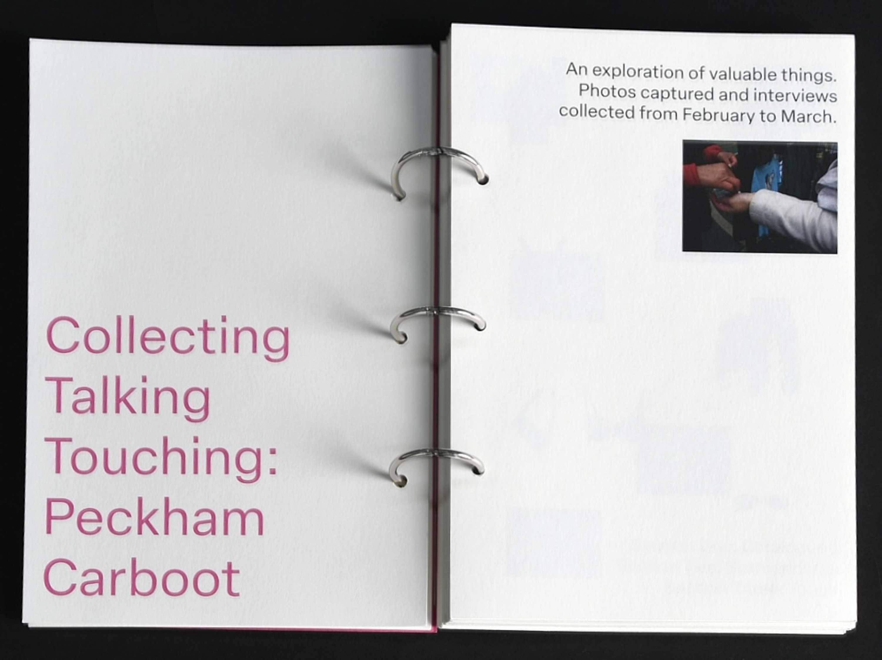 Collecting, Talking, Touching: Peckham Car-boot by Isabella Schlieben