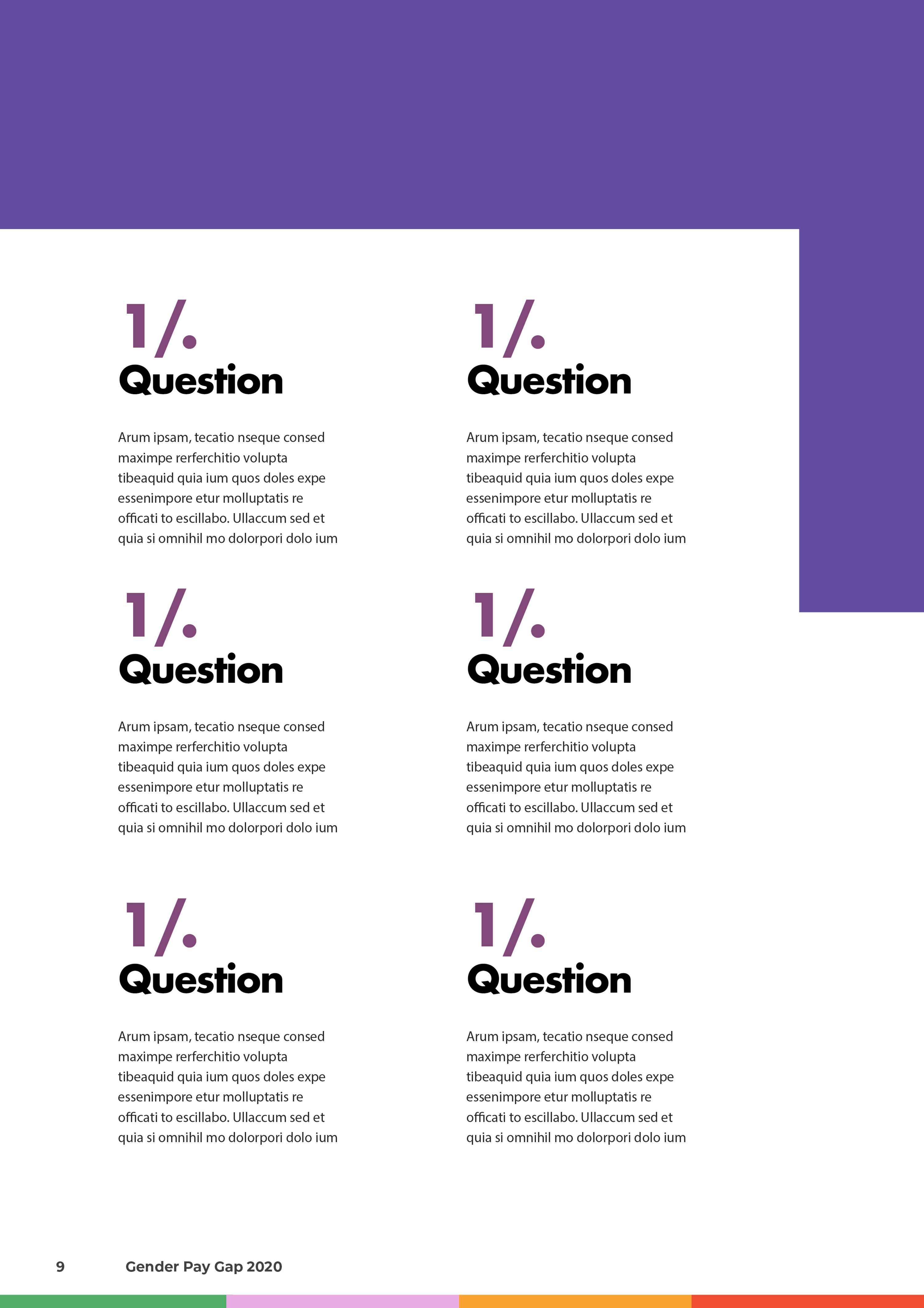 Report template | Report Concept | Digitas by Ellissa White